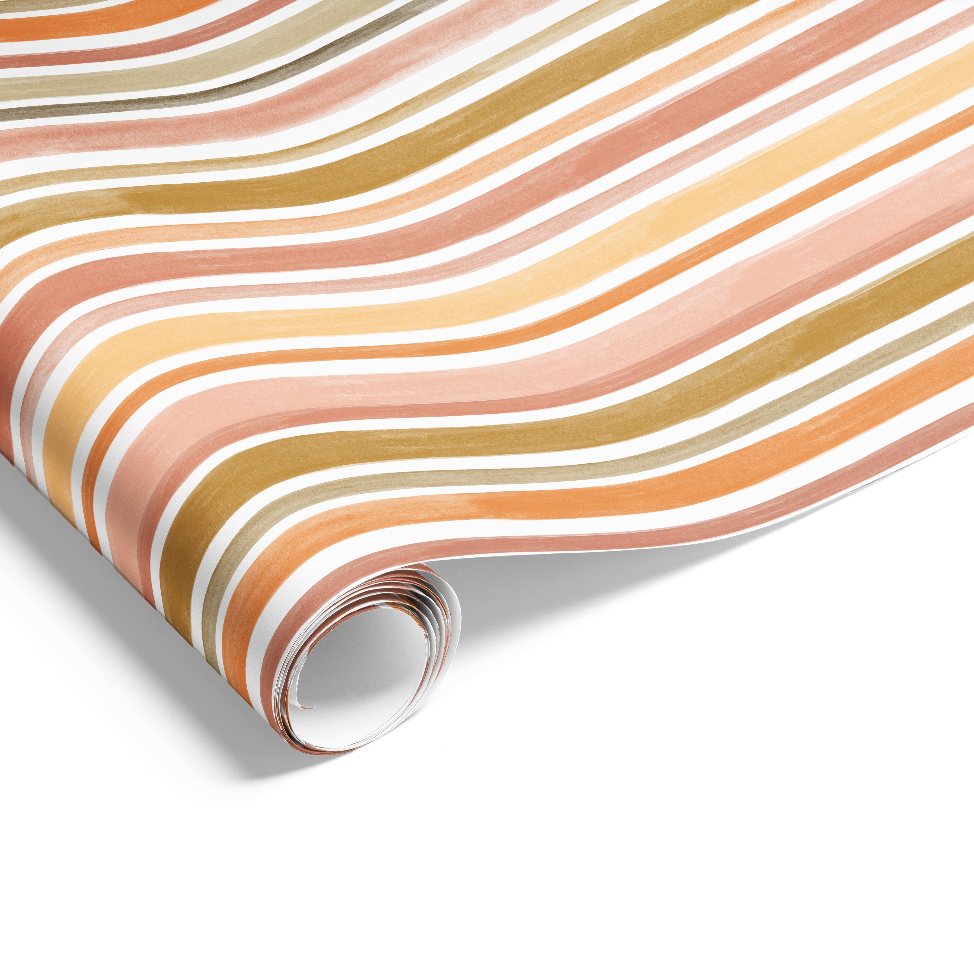 Watercolour Stripe on Matte