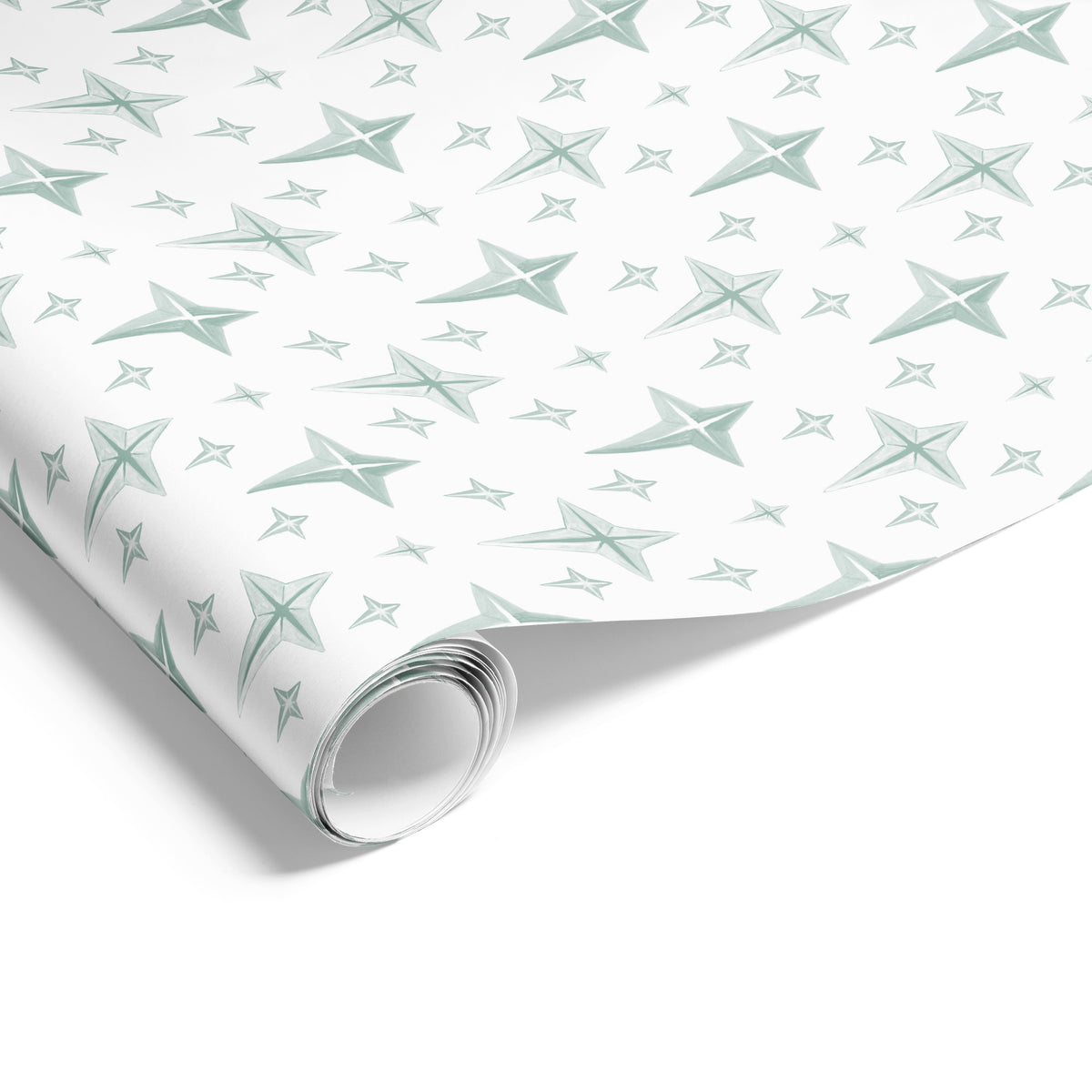 Christmas Star on Matte Wrap Rivergum