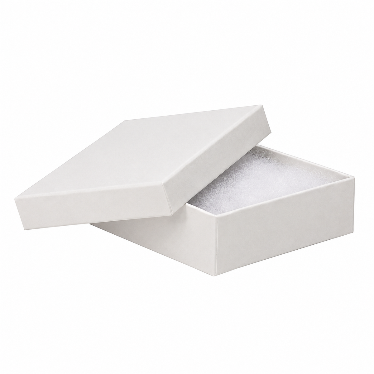 Cotton Fill Box White 89x89x25mm - 100/ctn