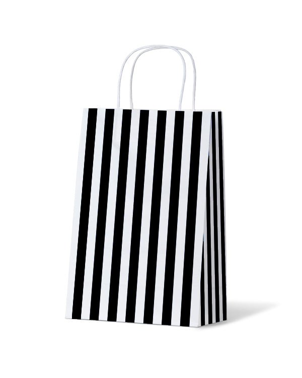 Cafe Stripe Junior Black - 100/ctn