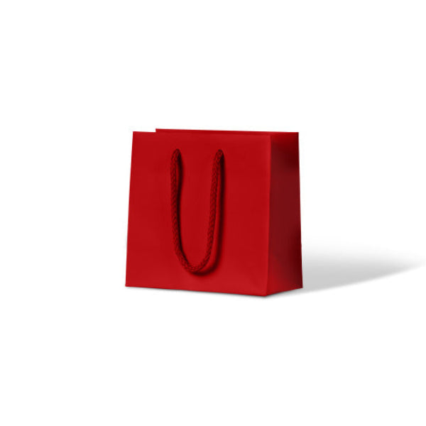 Laminated Matte Petite Red Paper Bag - 200/ctn