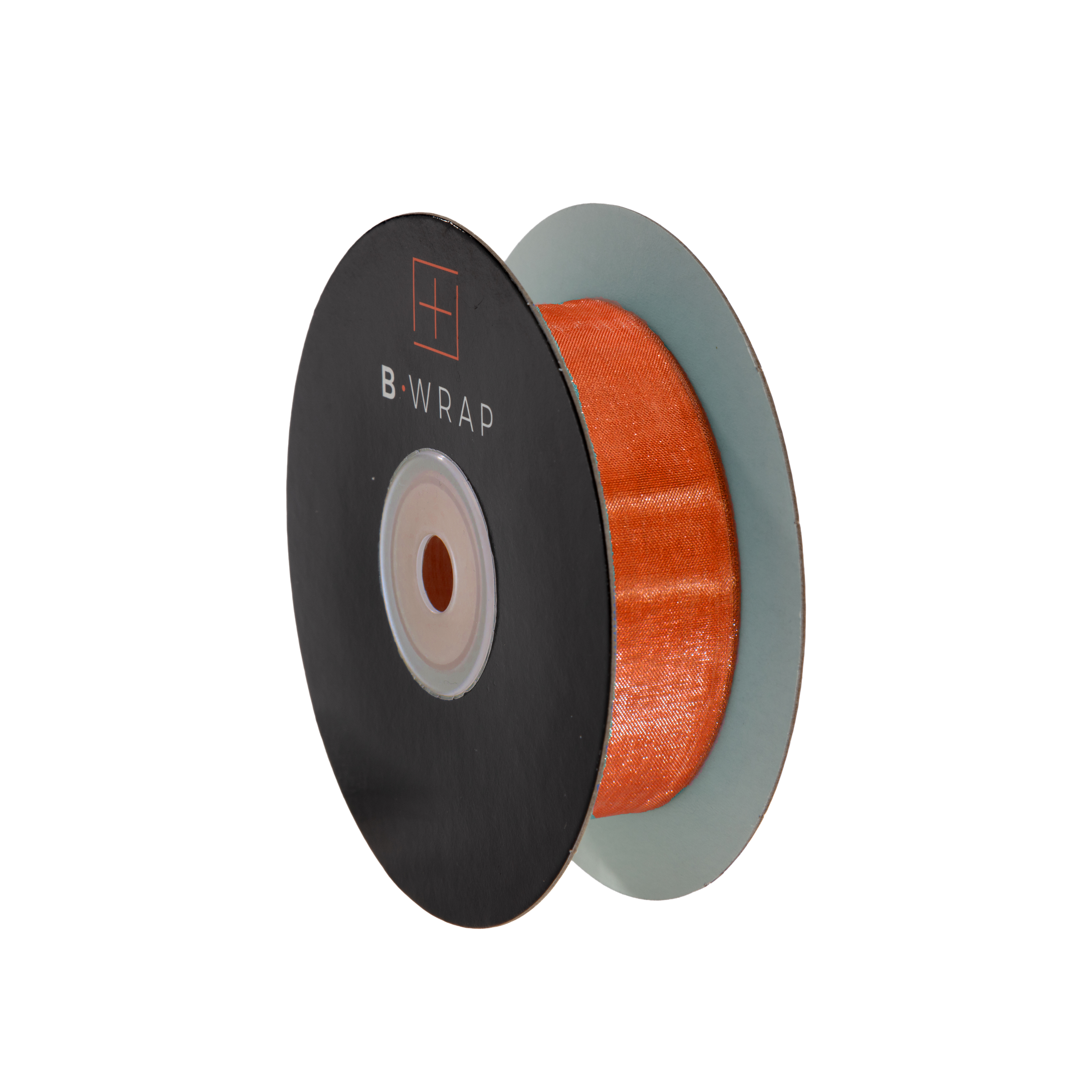 Cut Edge Organza 25mm X 50mtrs Orange