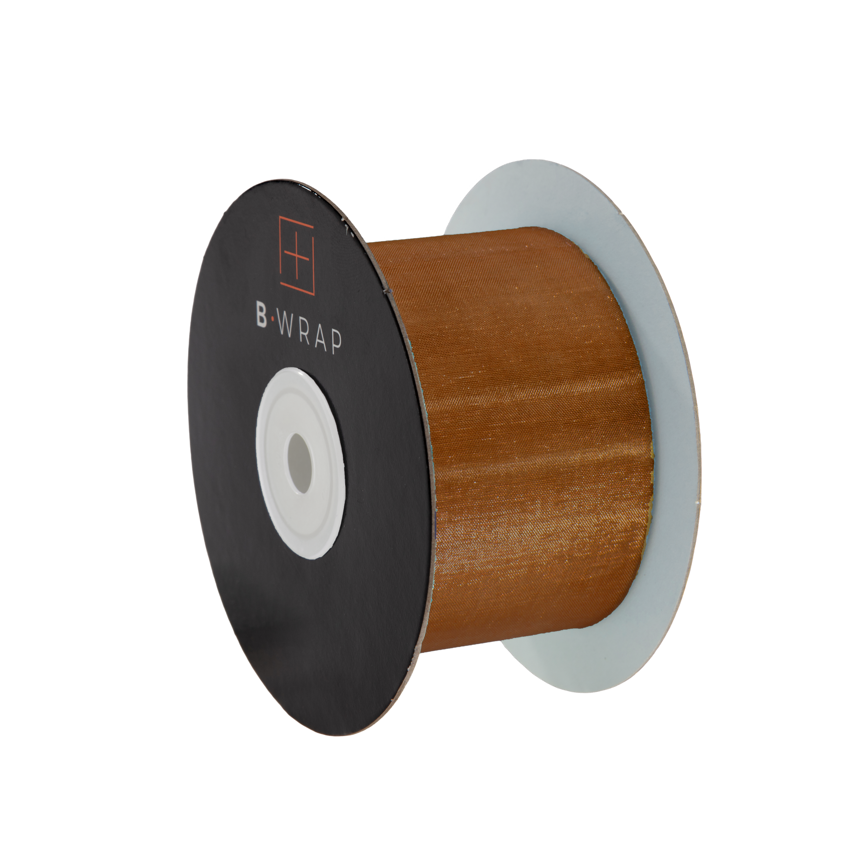 Cut Edge Organza 50mm X 50mtrs Copper
