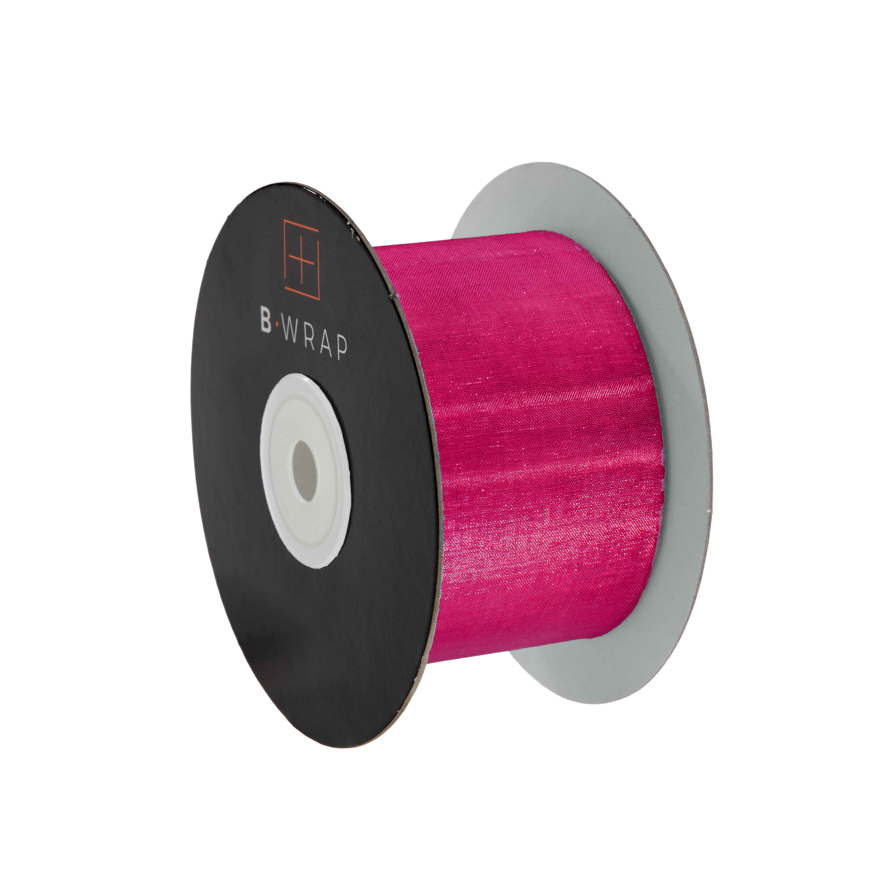 Cut Edge Organza 50mm X 50mtrs Hot Pink