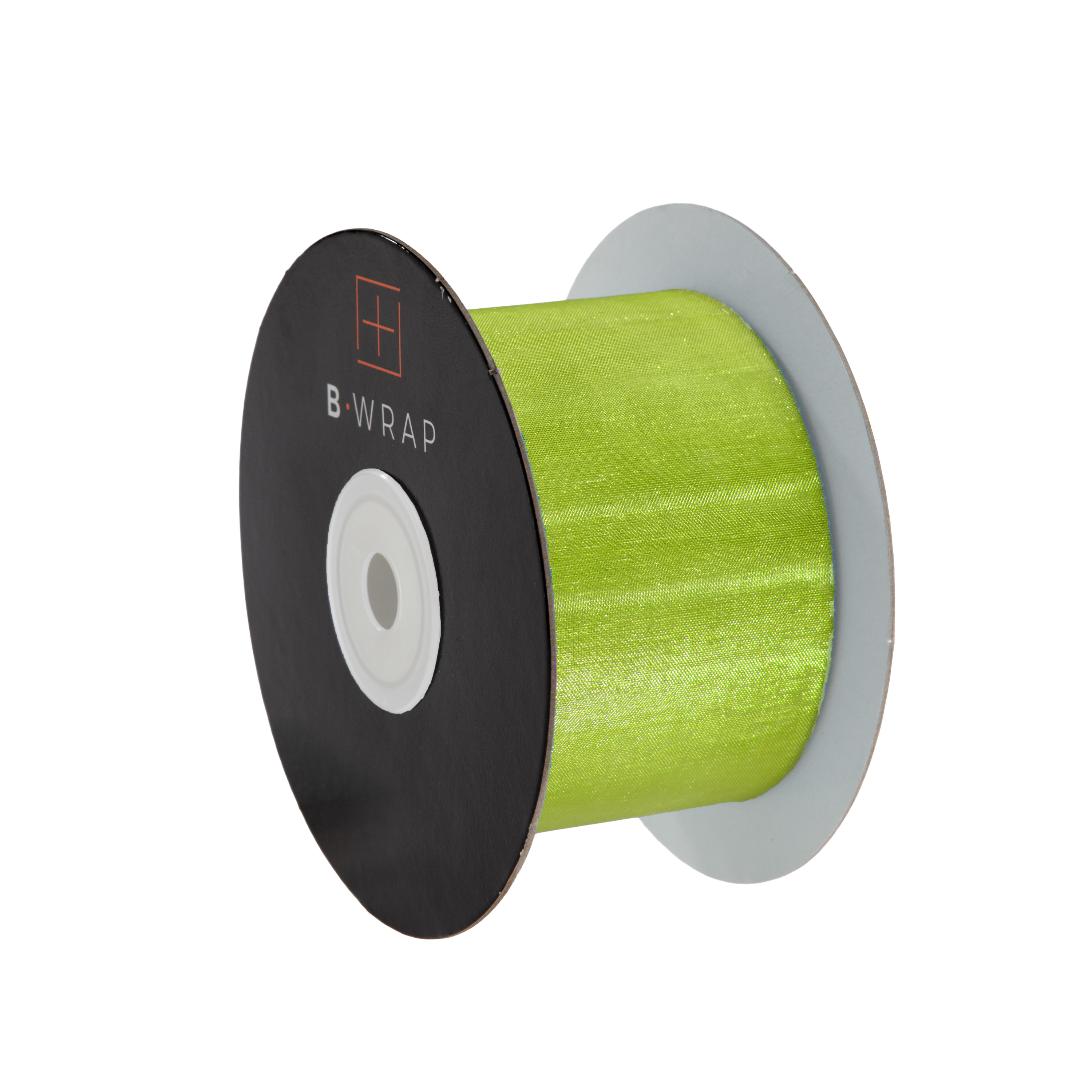 Cut Edge Organza 50mm X 50mtrs Lime