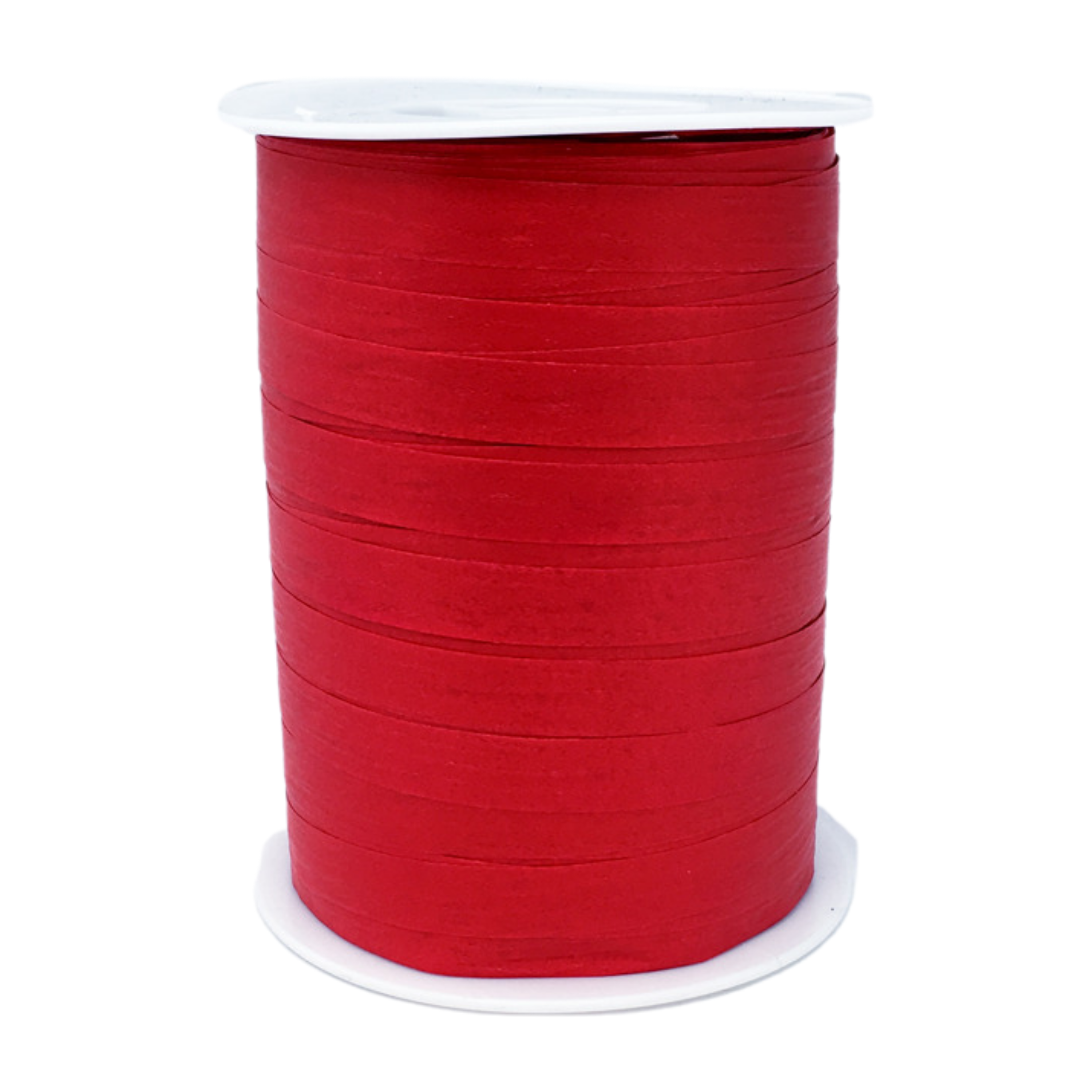 Matte Curling Ribbon 10mm X 250m Red