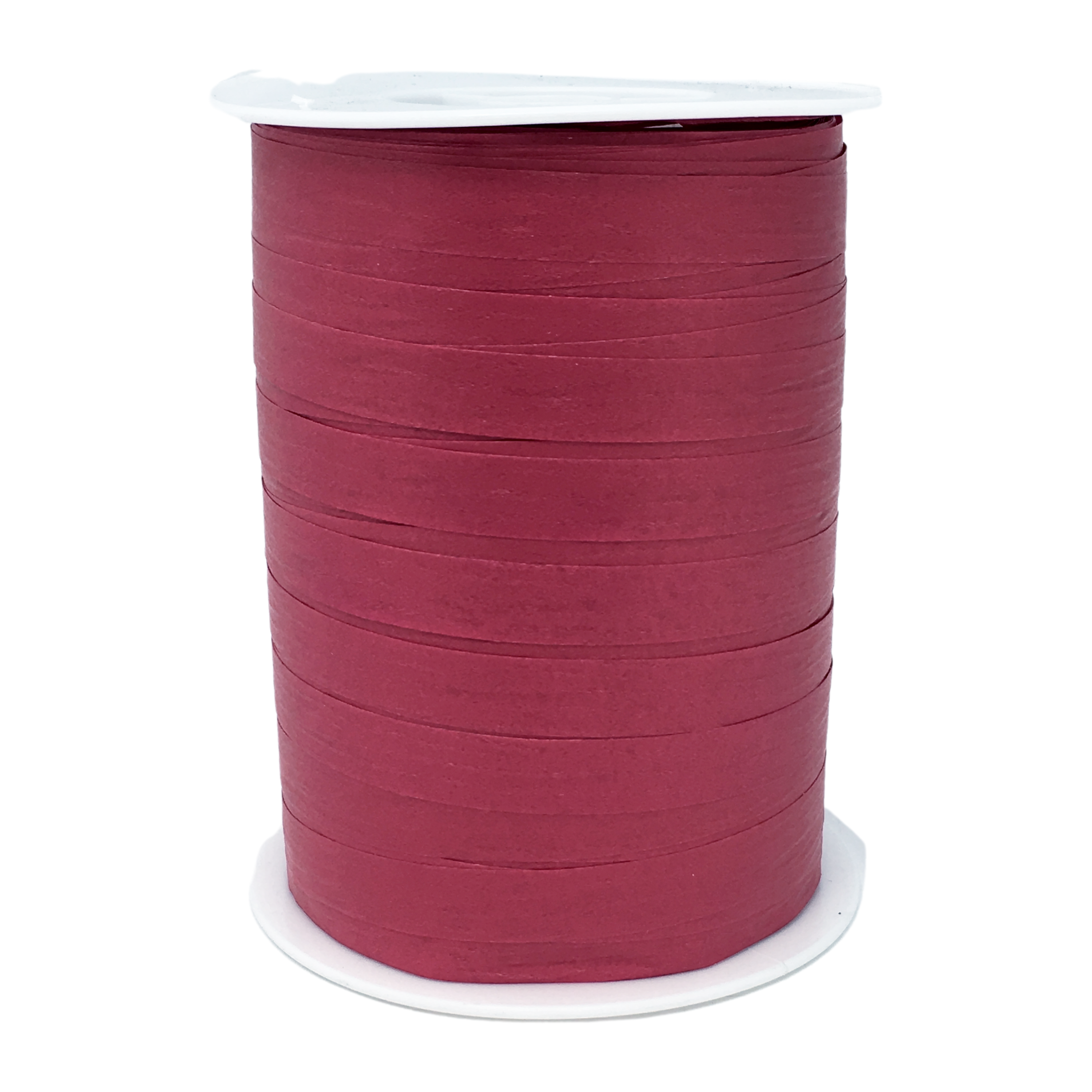 Matte Curling Ribbon 10mm X 250m Burgundy