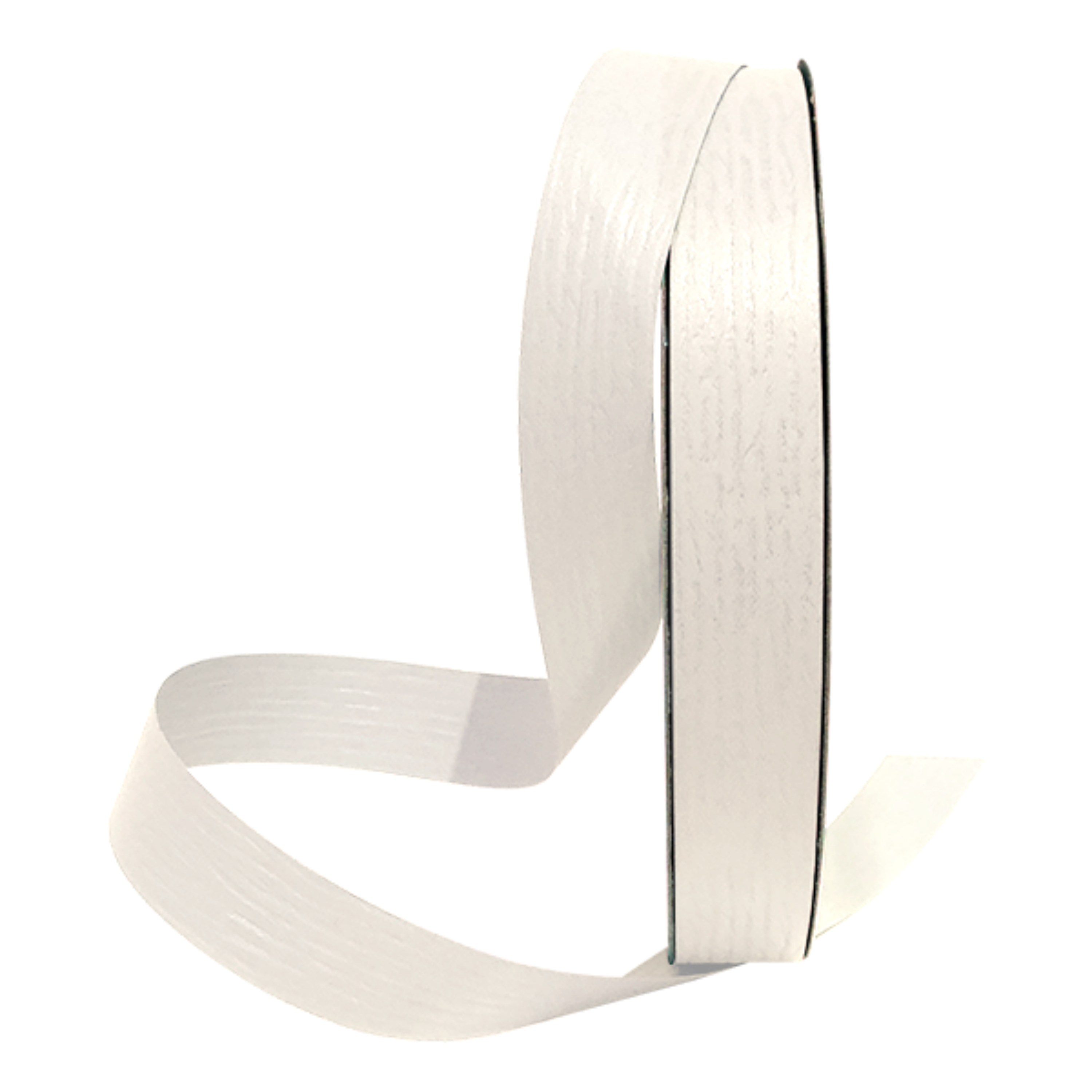 Matte Curling Ribbon 19mm X 100m White