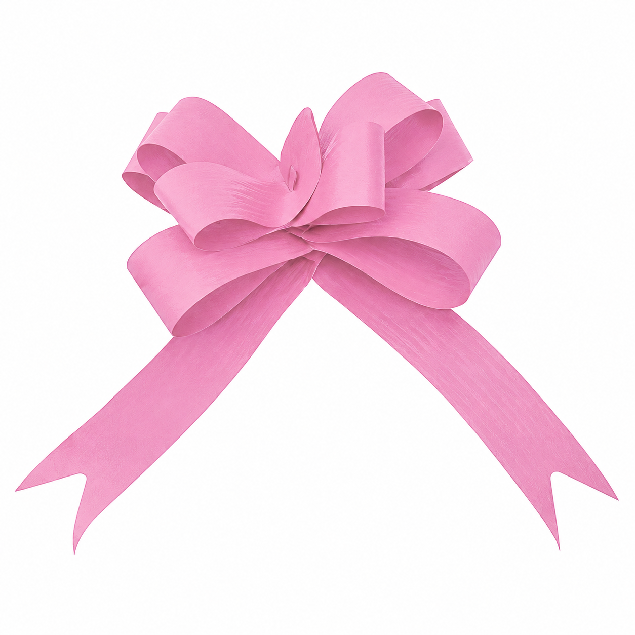 Matte Pull Bows 19mm X 100 Pieces Pink