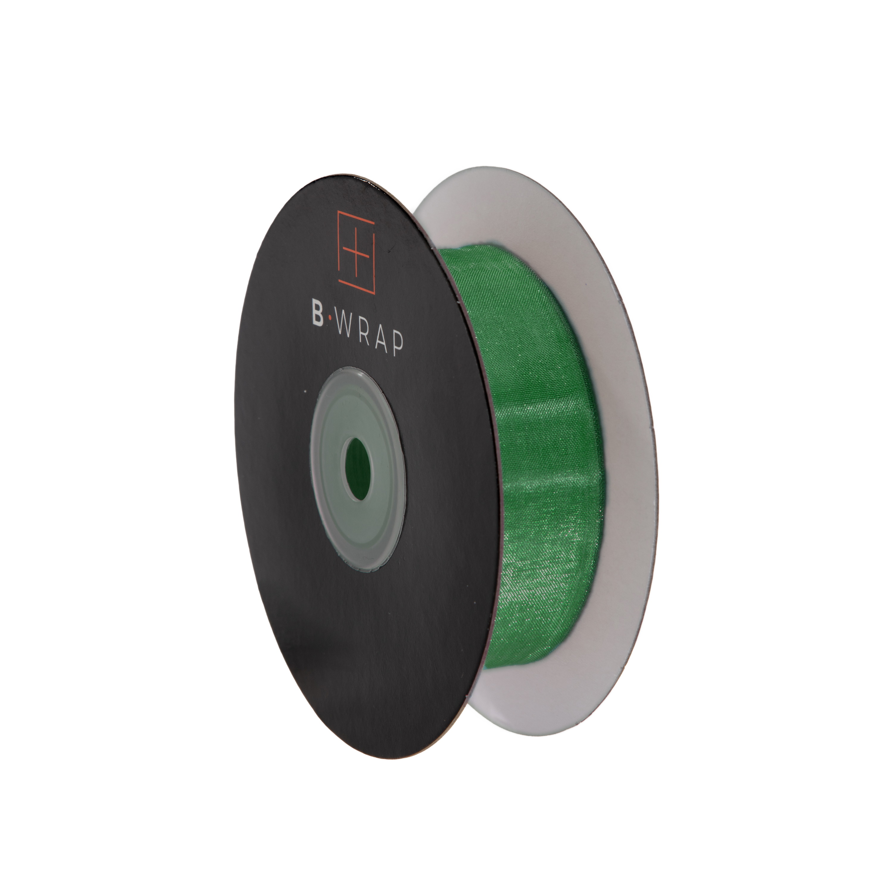 Cut Edge Organza 25mm X 50mtrs Hunter Green