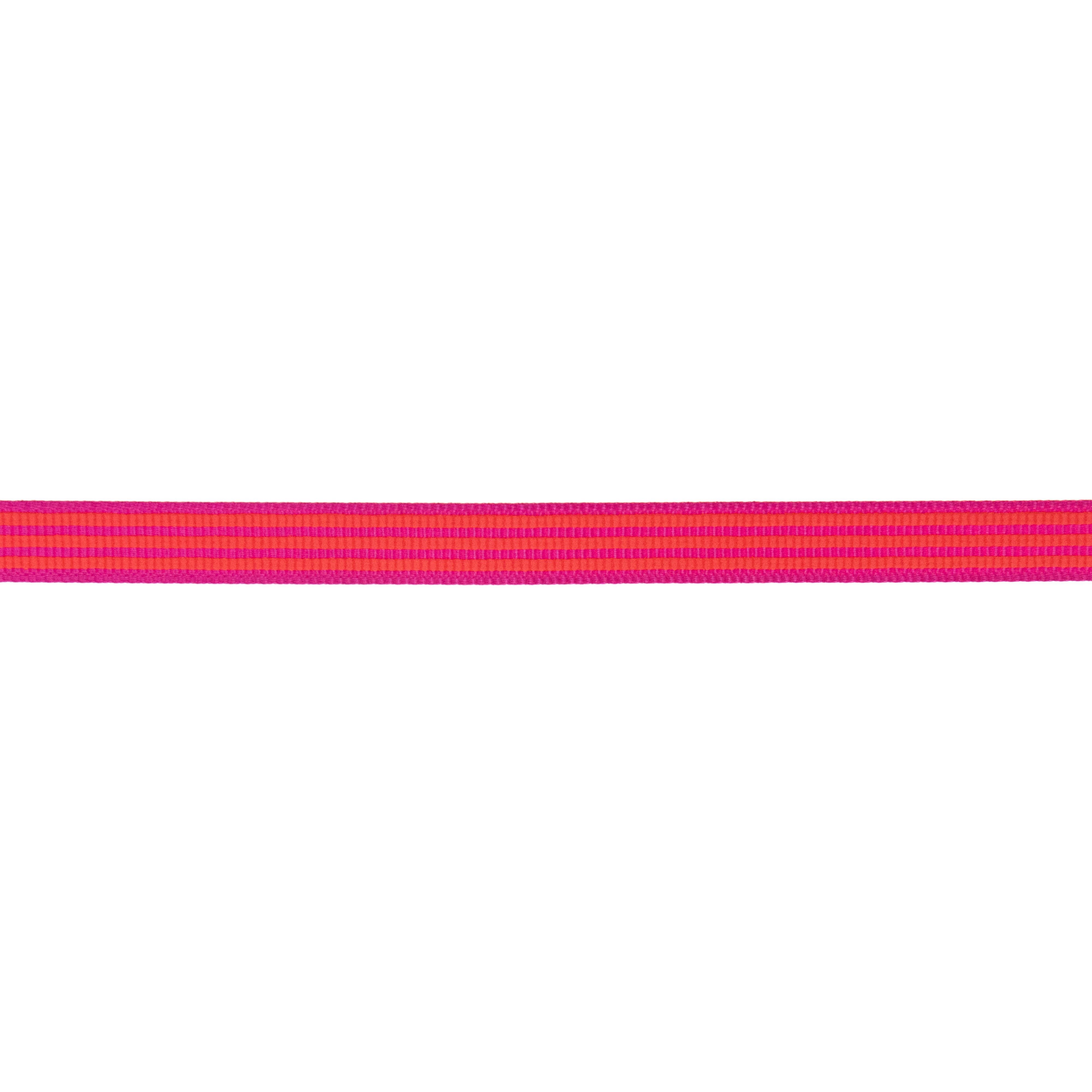 Premium Stripe Grosgrain Ribbon 10mm x 100m Azalea