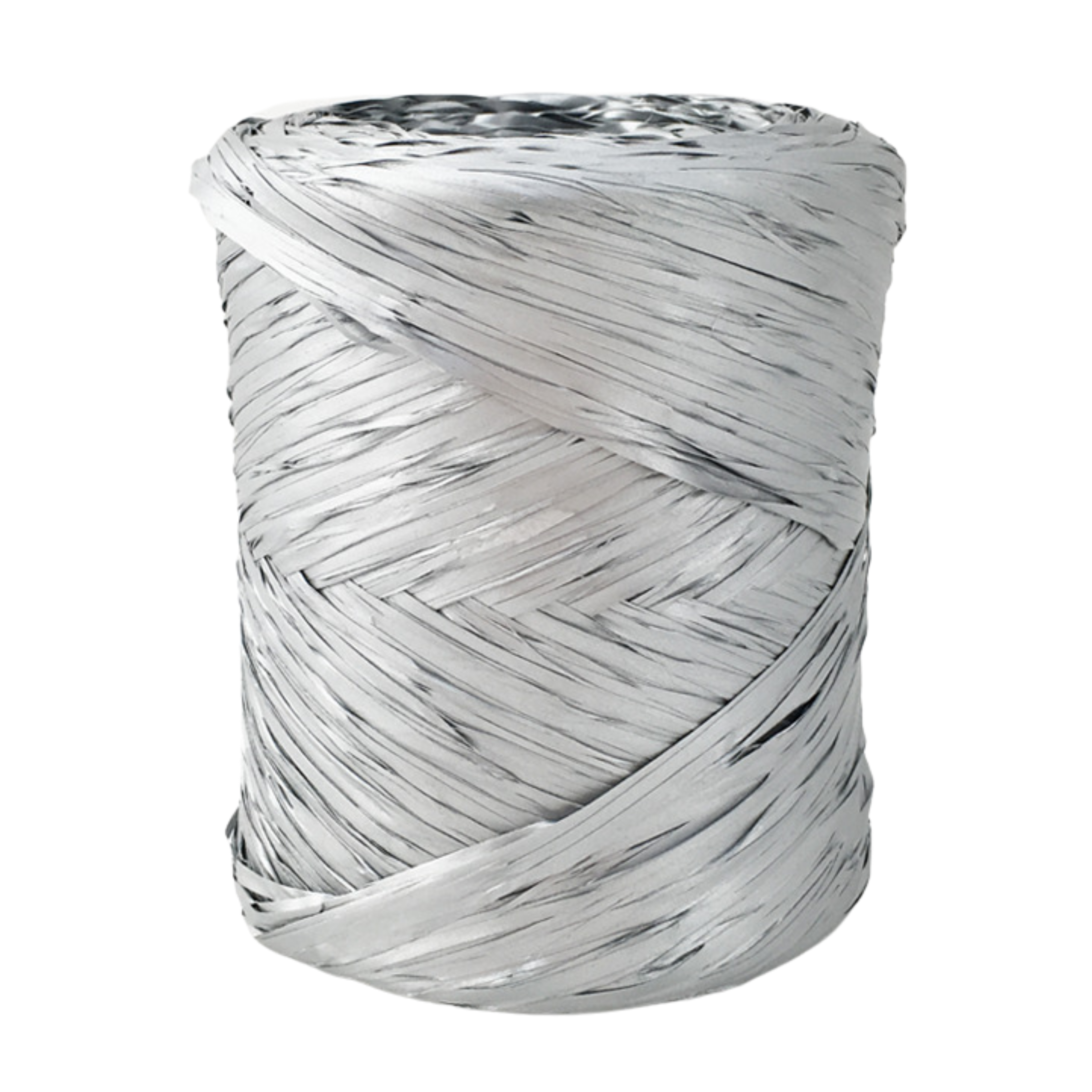 Poly Raffia 5mm X 200mtrs Silver