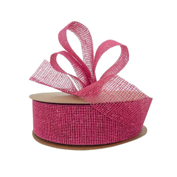 Cotton Raw Mesh 40mm X 20m Hot Pink