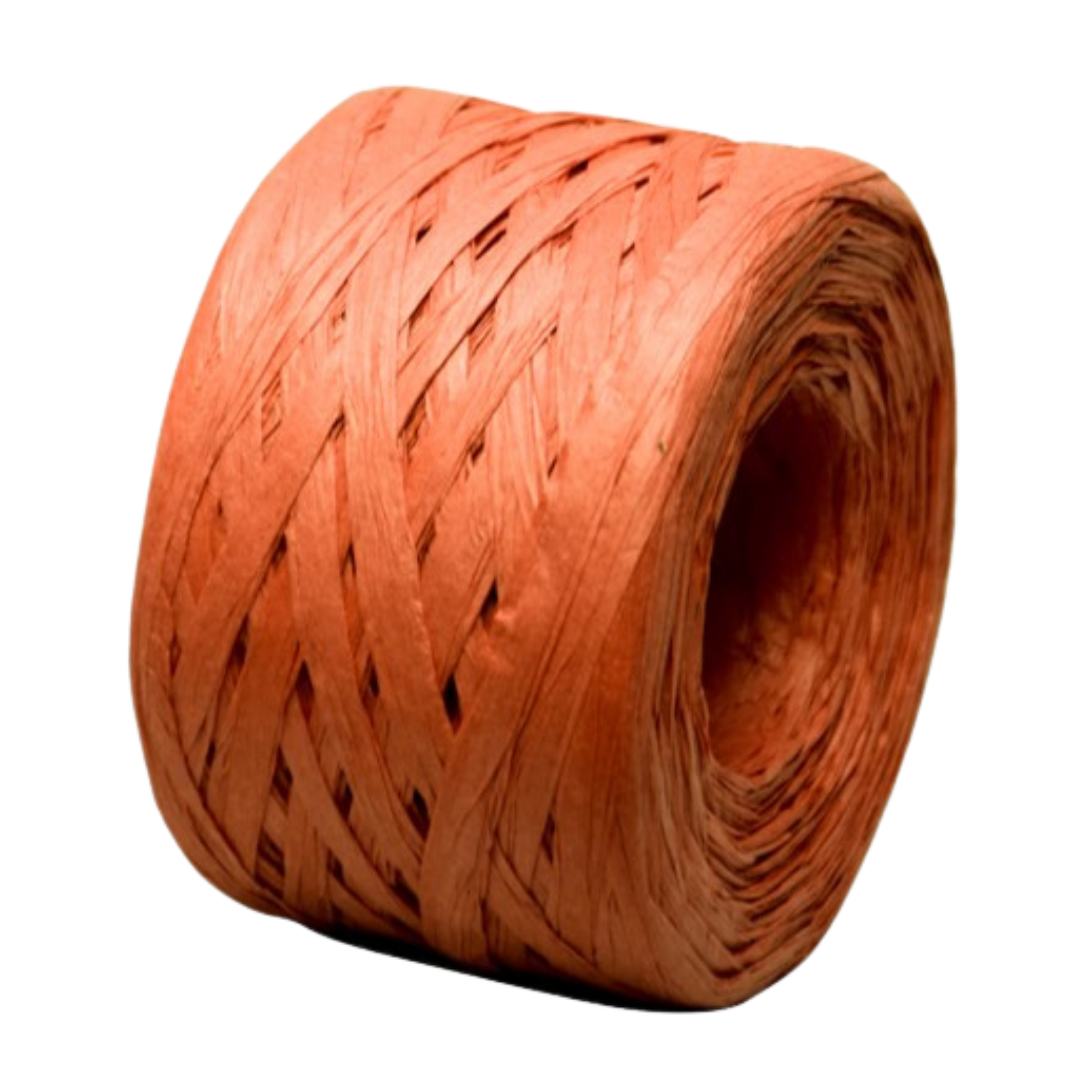 Paper Raffia 4mm X 100mtrs Burnt Orange