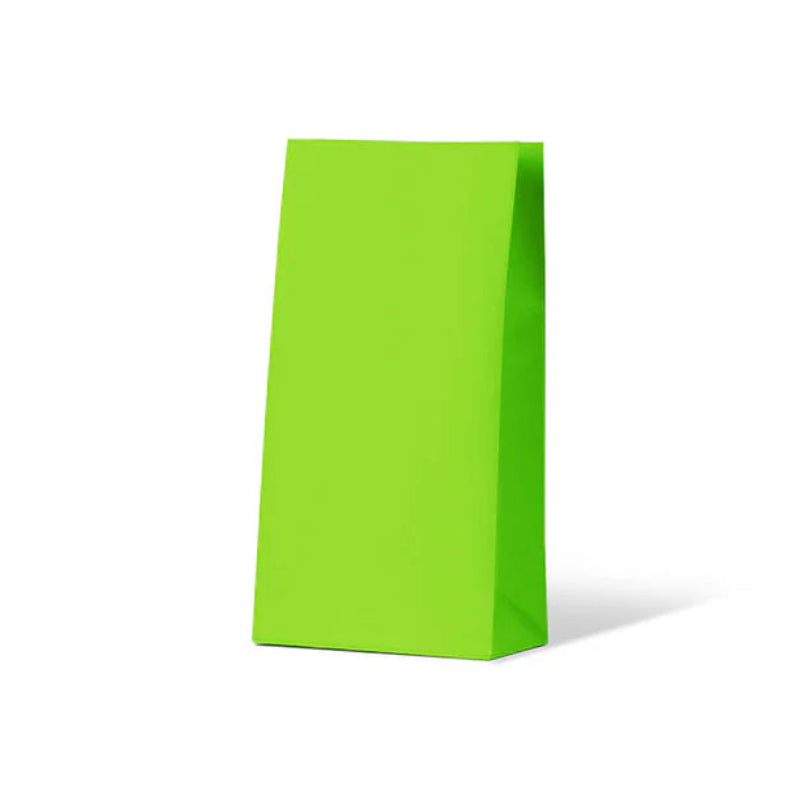 Loud Lime Medium Coloured Gift Paper Bag 500/ctn