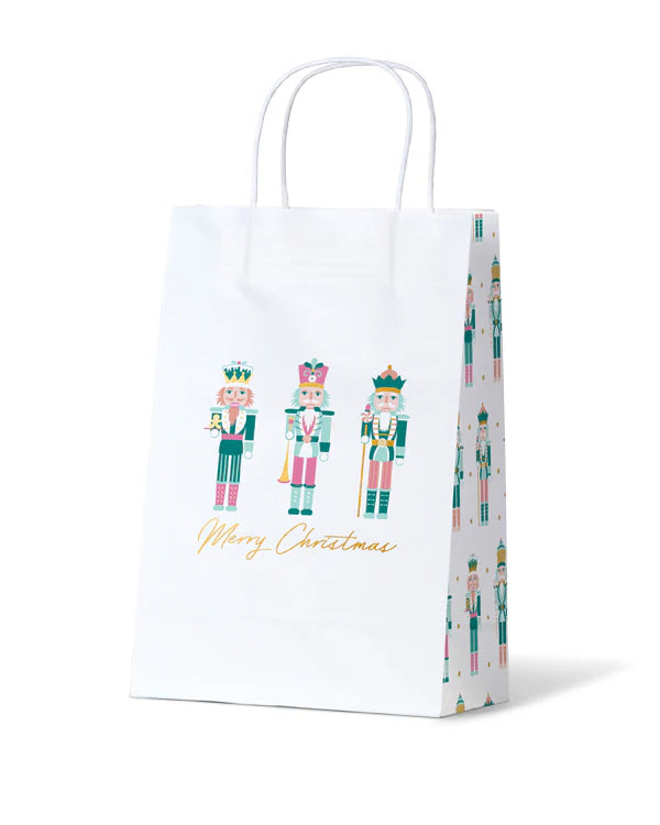 Nutcrackers & Stars on White Junior - 100/ctn