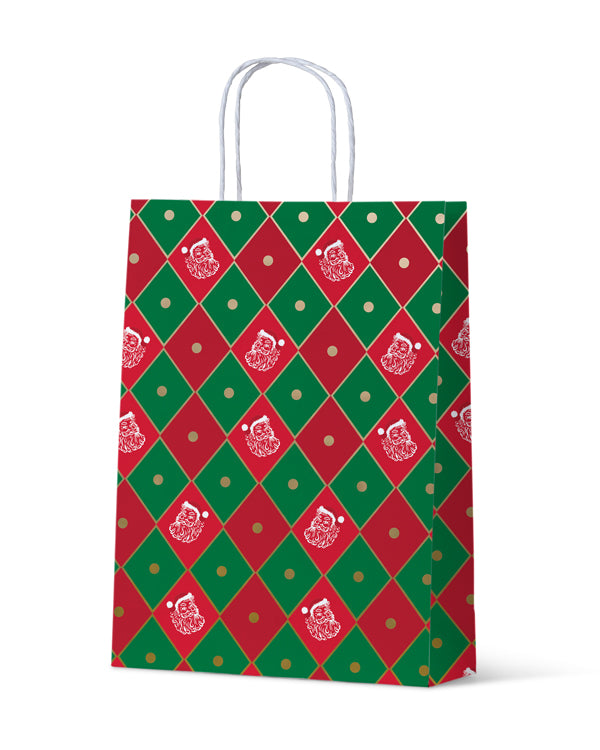 Harlequin Santa Medium - 100/ctn