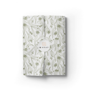 Gum Tissue Earth Green on White