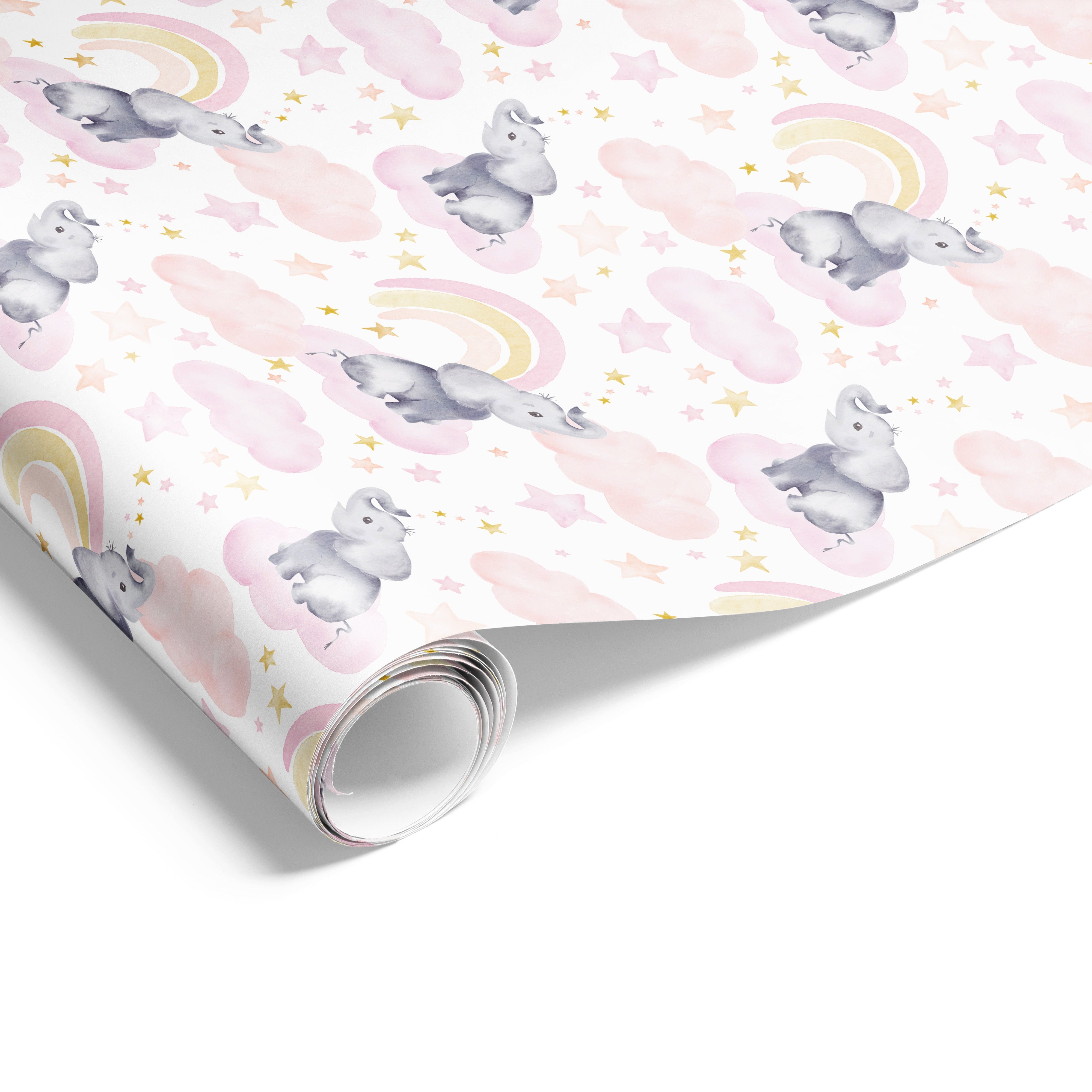 Baby Clouds Wrap Pink
