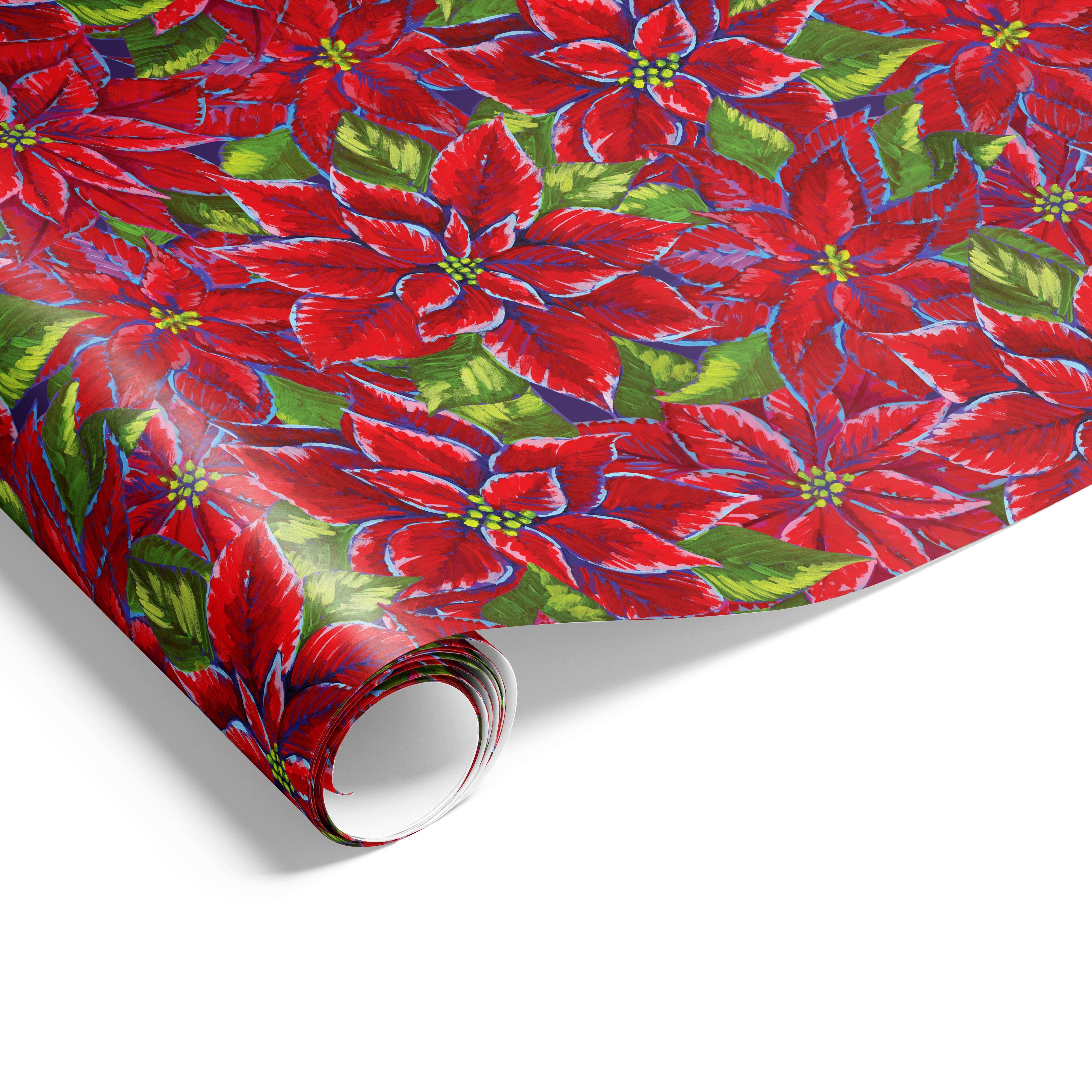 Painted Poinsetia Wrap