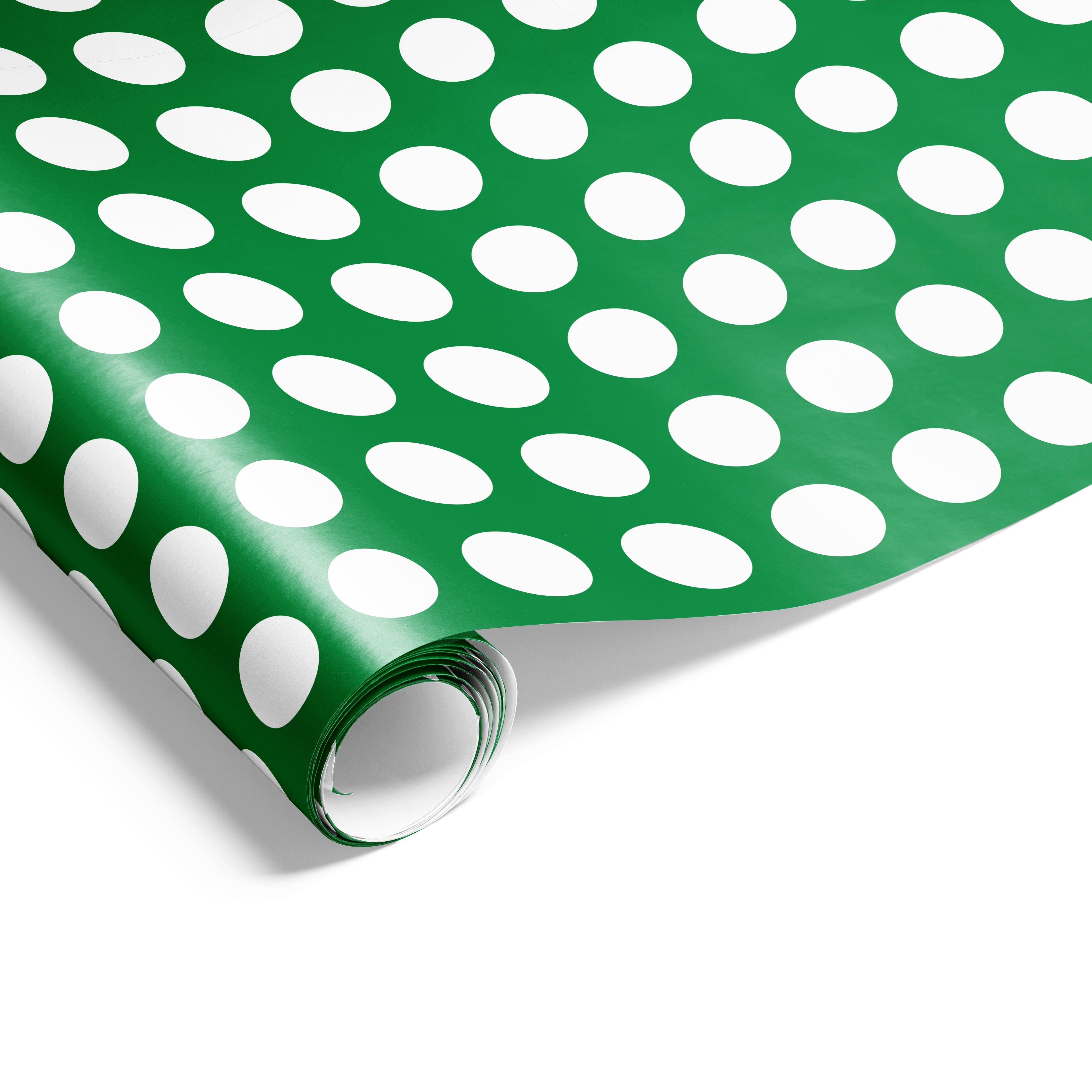 Polka Dot Wrap Wrap Emerald Green
