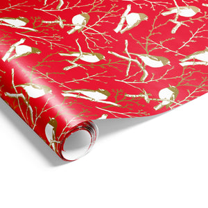 Robins Wrap Red Gold