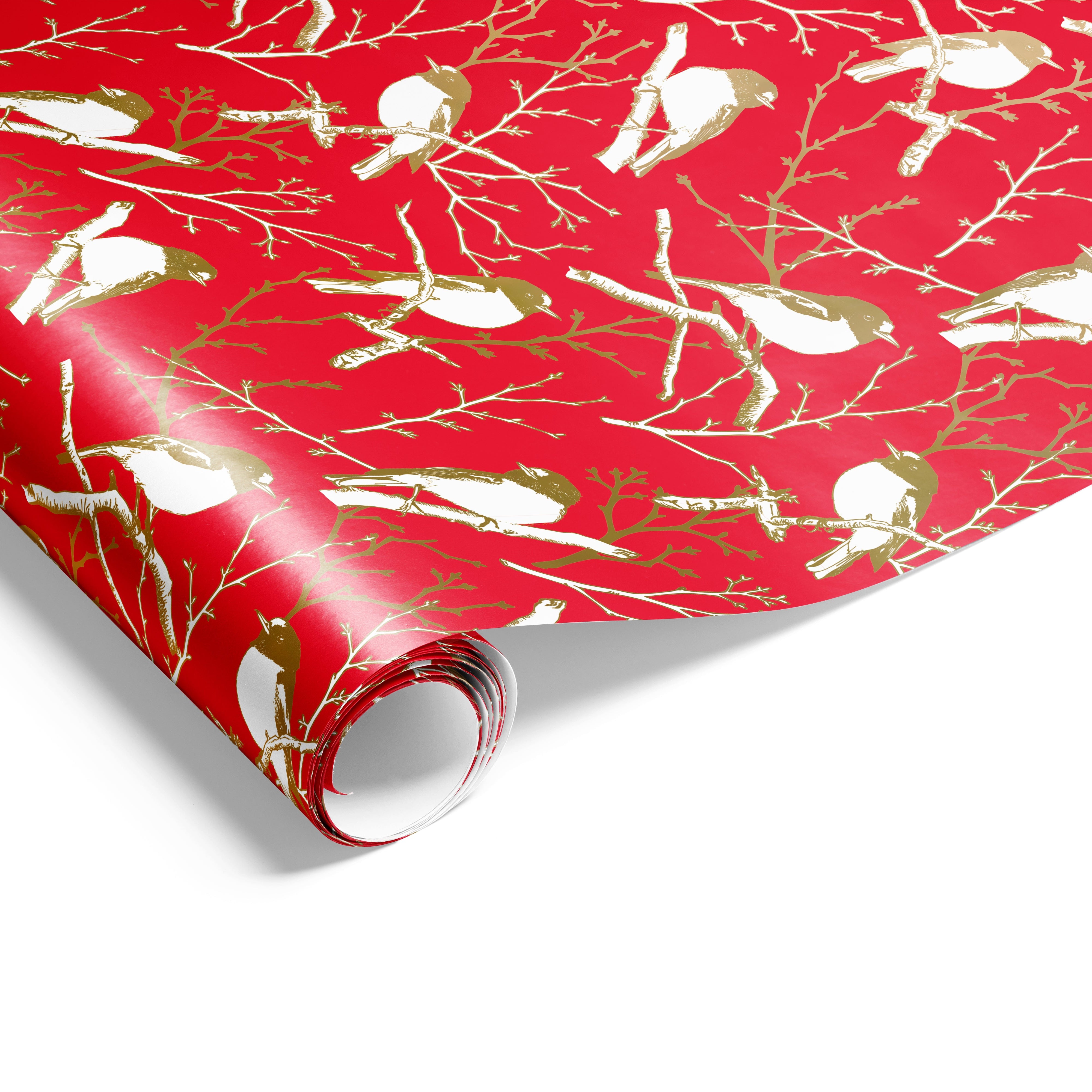 Robins Wrap Red Gold