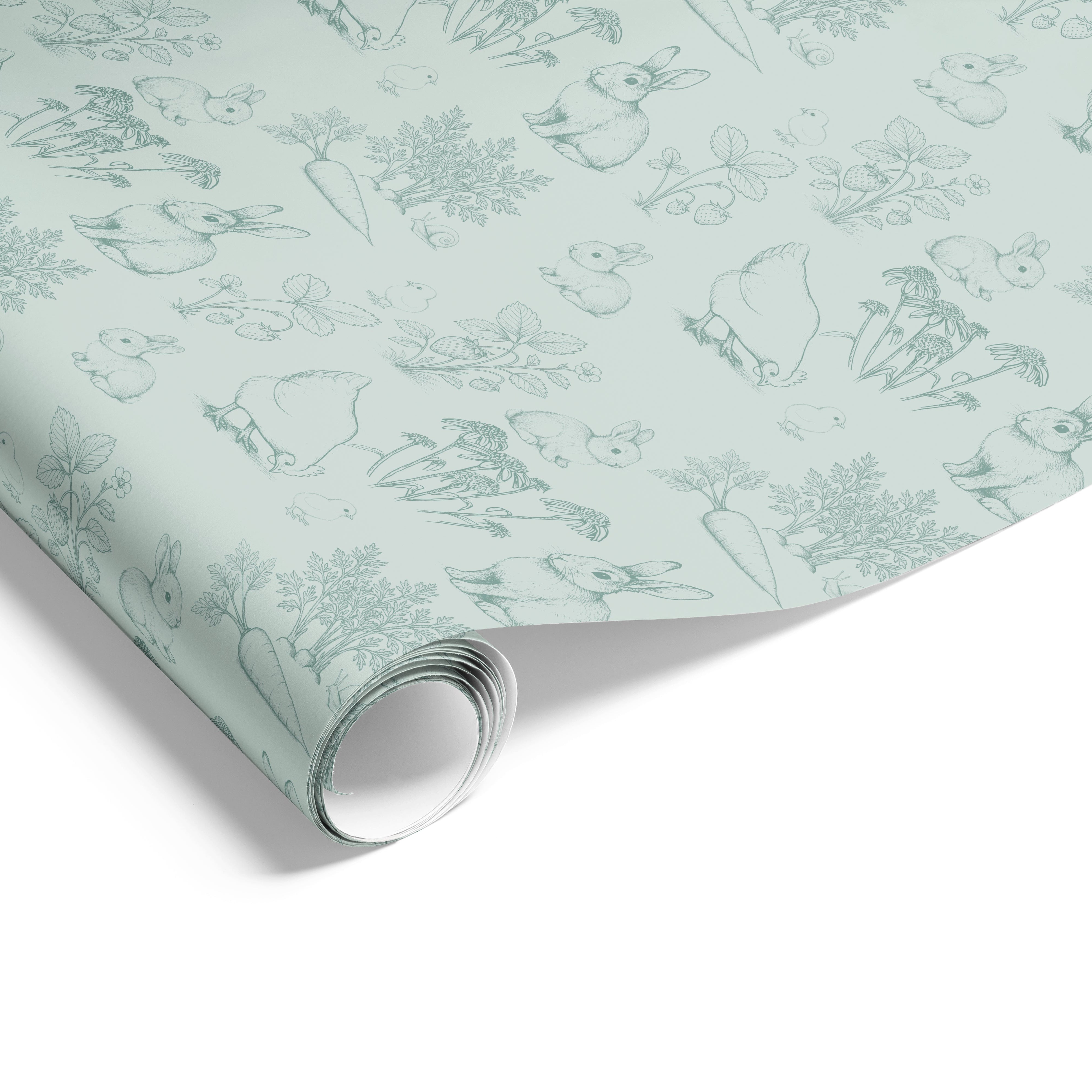 Country Garden on Matte Rivergum