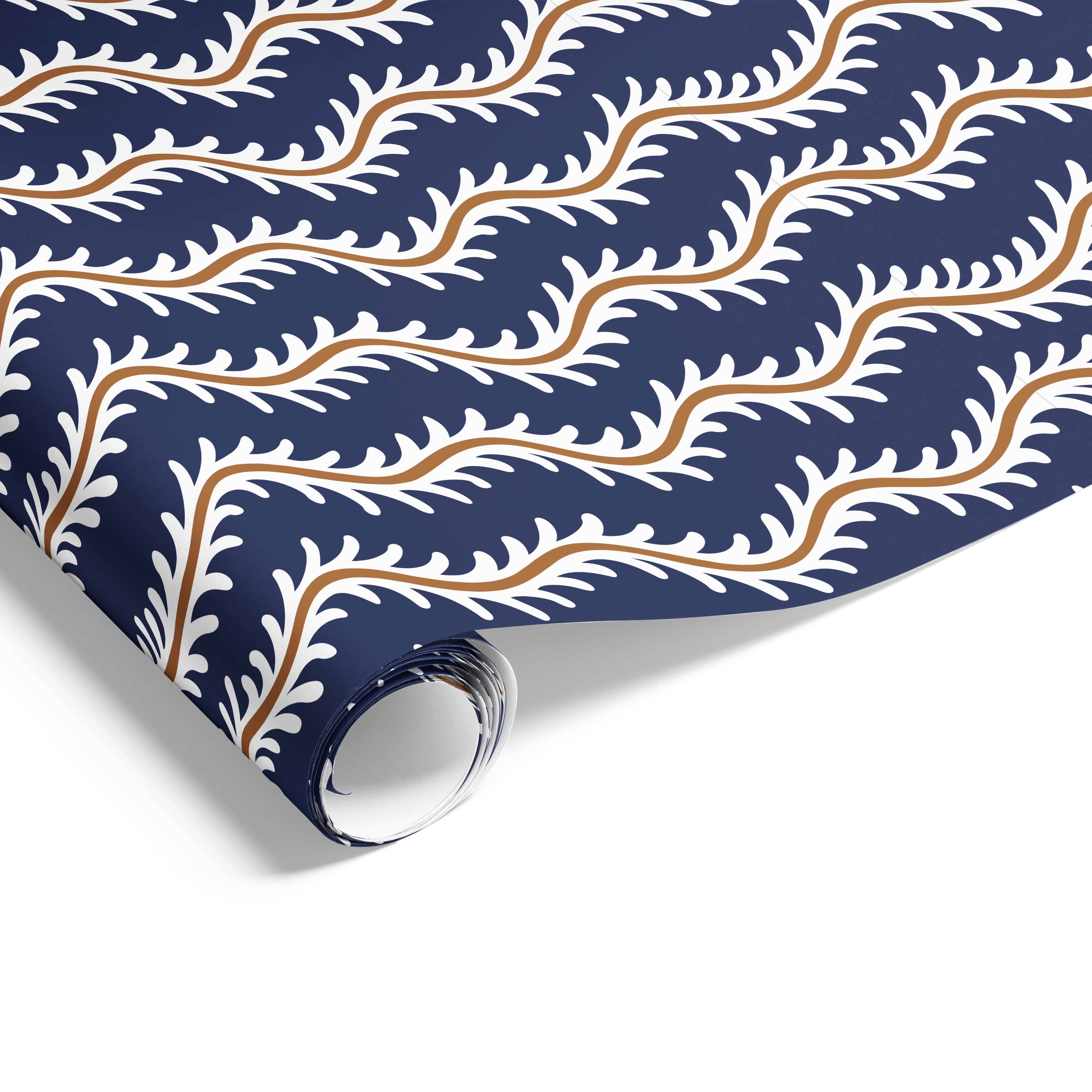 Vine on Matte Navy Tobacco