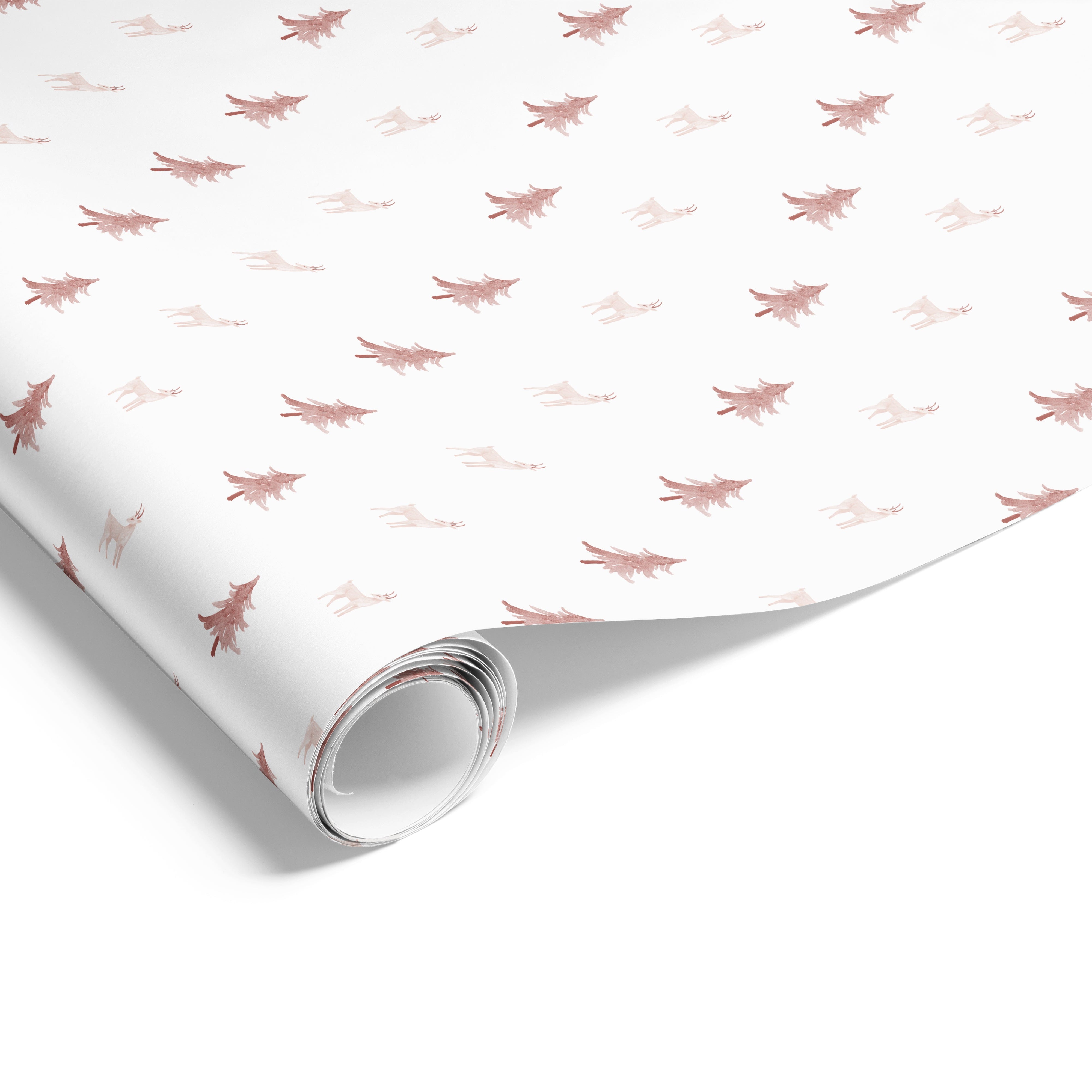Deer Park on Matte Wrap Dusty Pink