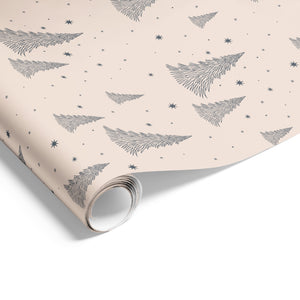 Starry Night on Matte Wrap Beige Charcoal