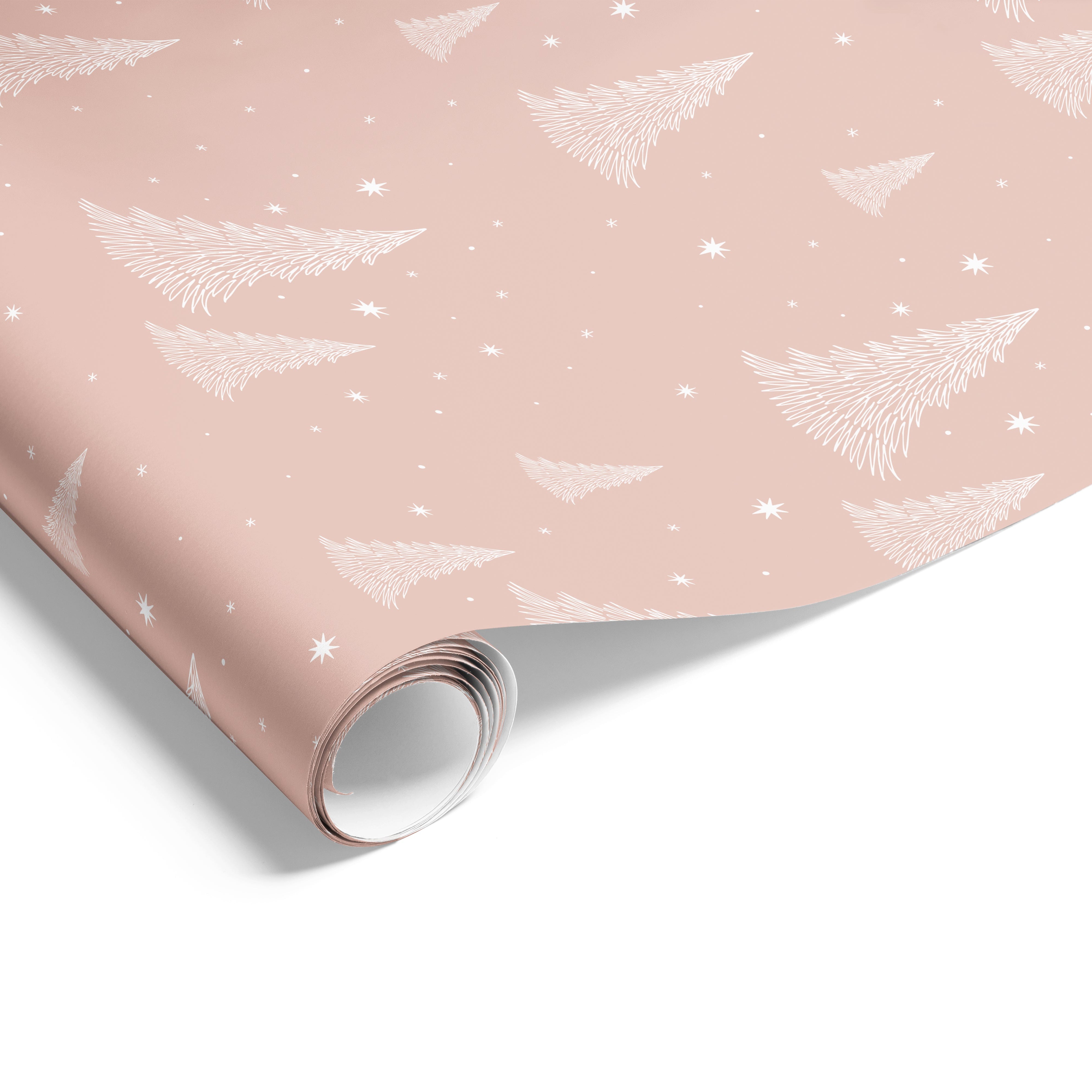 Starry Night on Matte Wrap Dusty Pink
