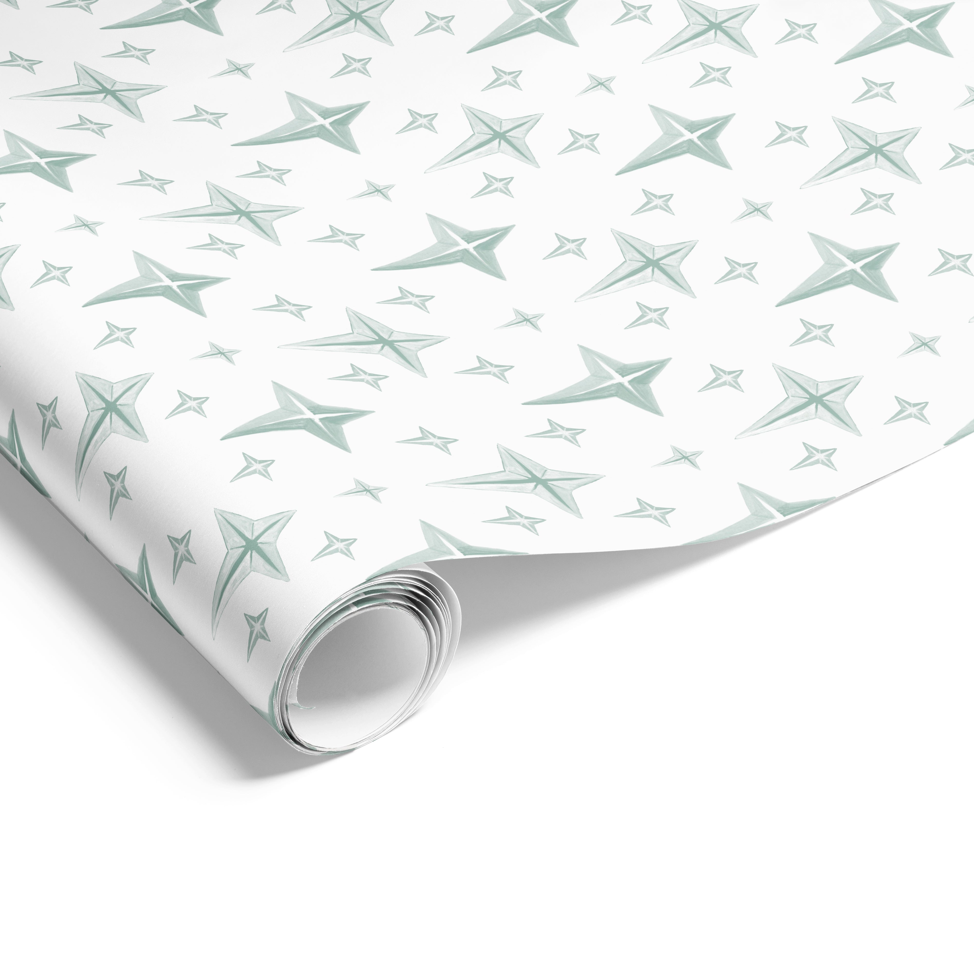 Christmas Star on Matte Wrap Rivergum
