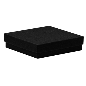 Cotton Fill Box Black Kraft 89x140x25mm - 100/ctn