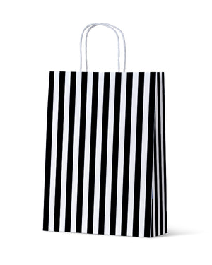 Cafe Stripe Medium Black - 100/ctn