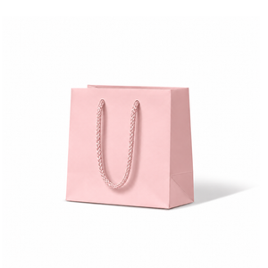 Laminated Matte Petite Pastel Pink Paper Bag 200cn