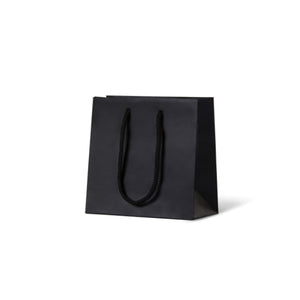 Laminated Matte Petite Black Paper Bag - 200/ctn