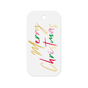 Gift Tag Merry Christmas Bright Set - 20/pack
