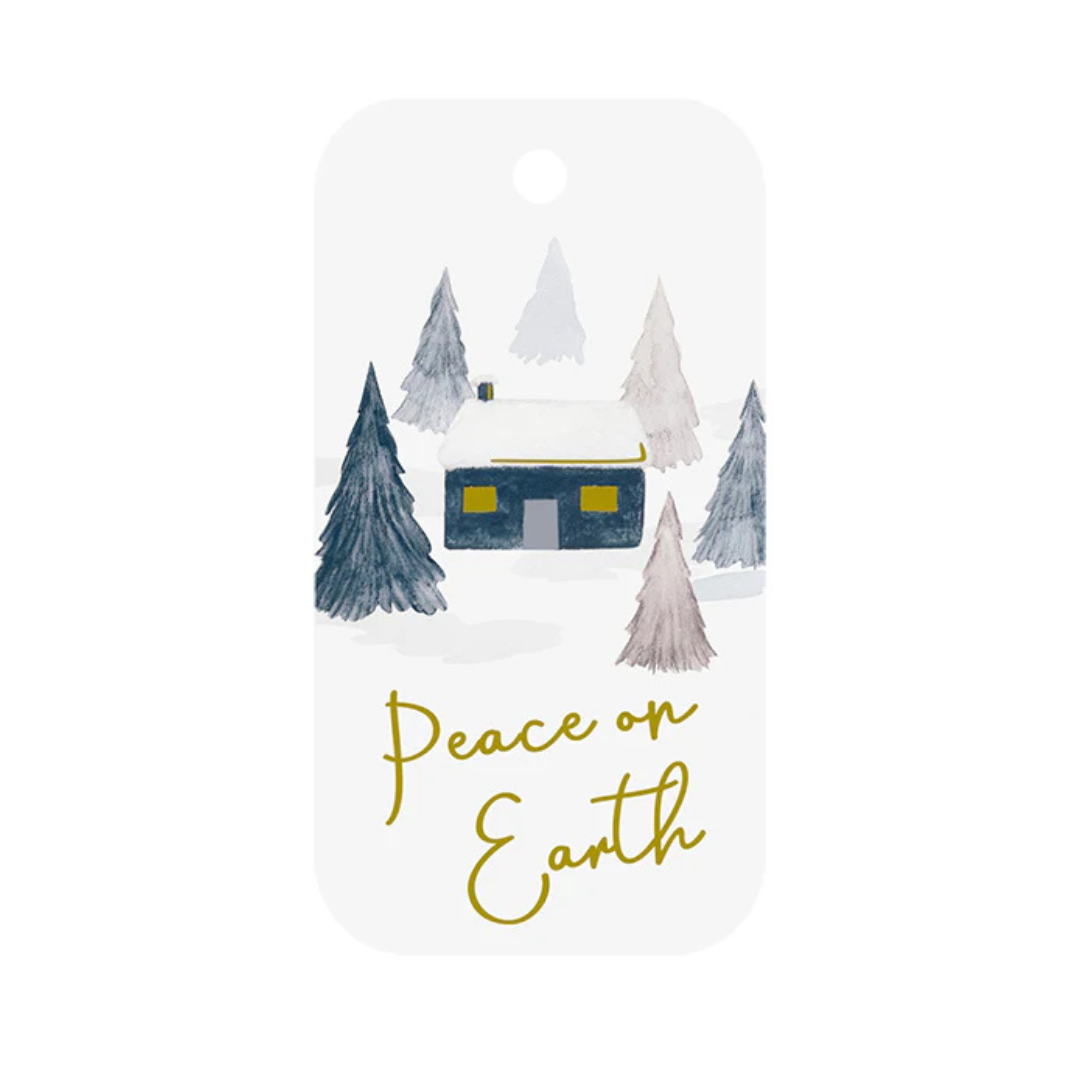 Gift Tags Deer Wood Set - 20/pack
