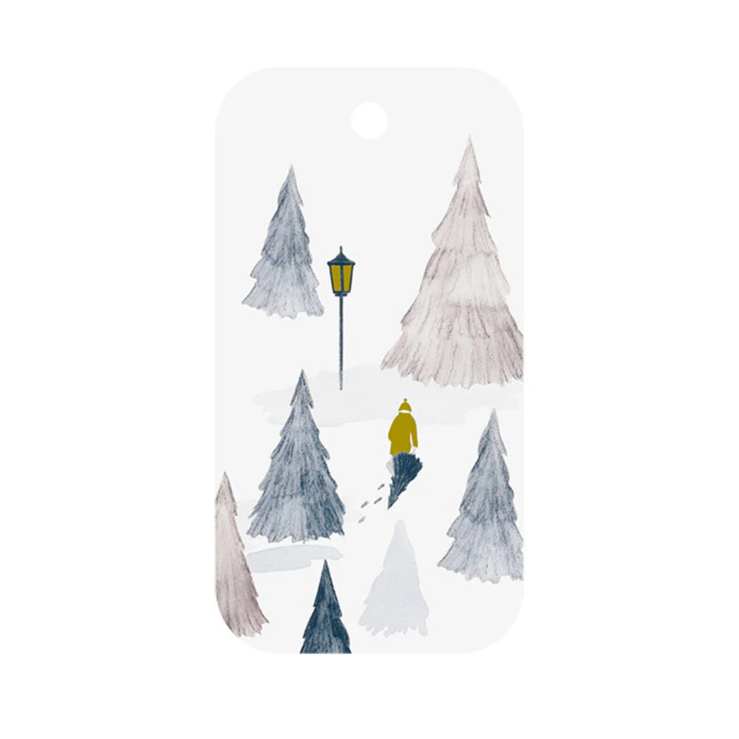 Gift Tags Deer Wood Set - 20/pack