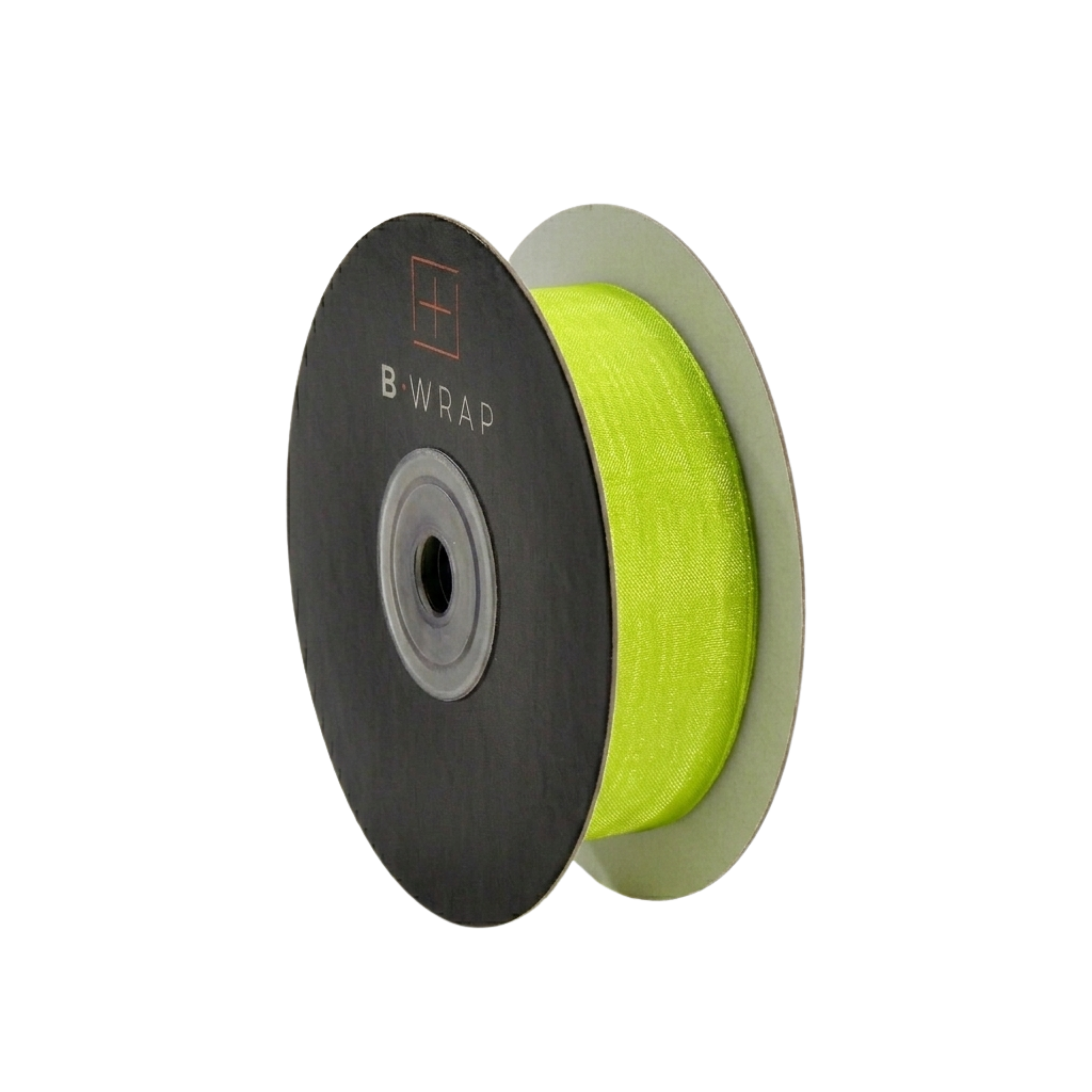 Cut Edge Organza 25mm X 50mtrs Lime