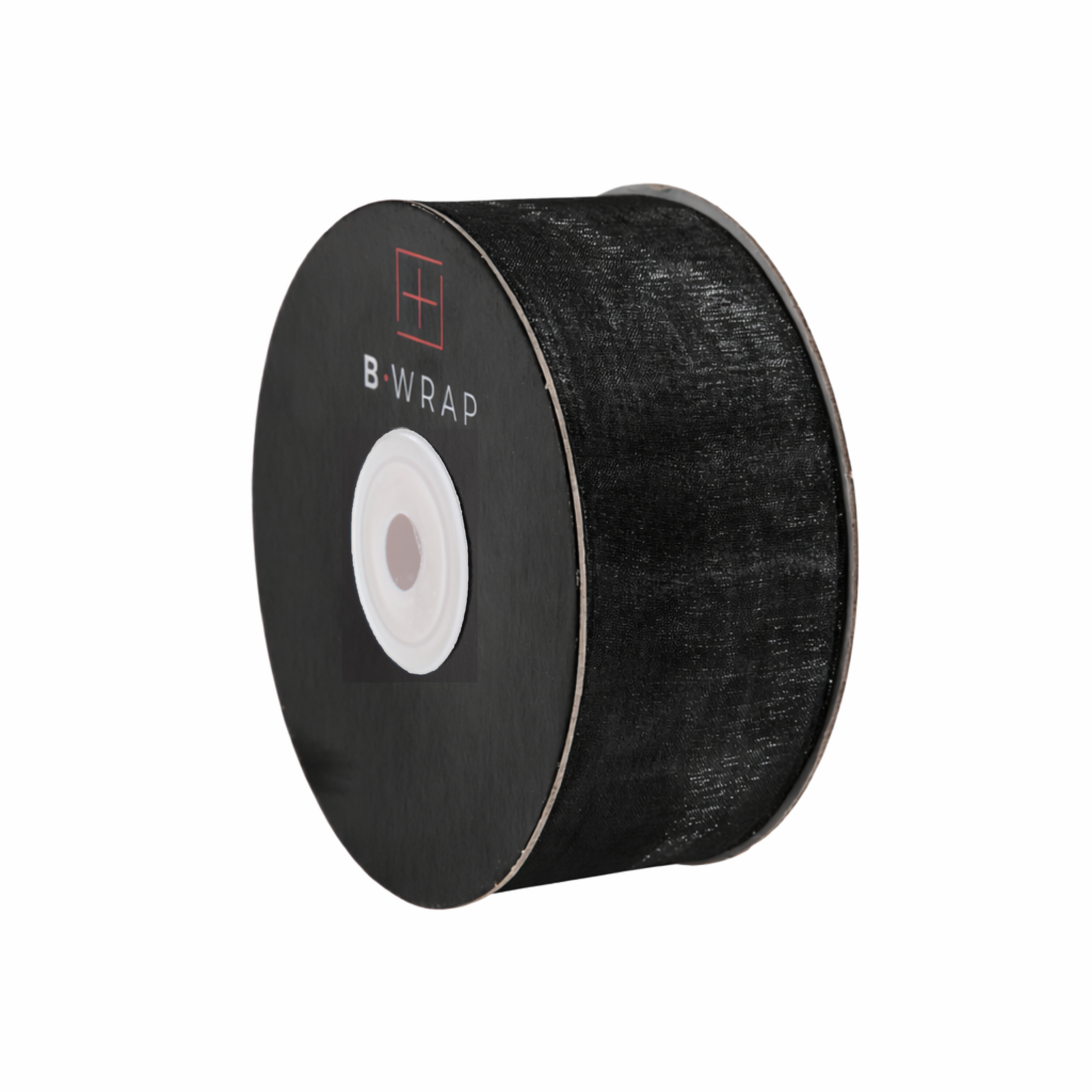 Cut Edge Organza 38mm X 50mtrs Black