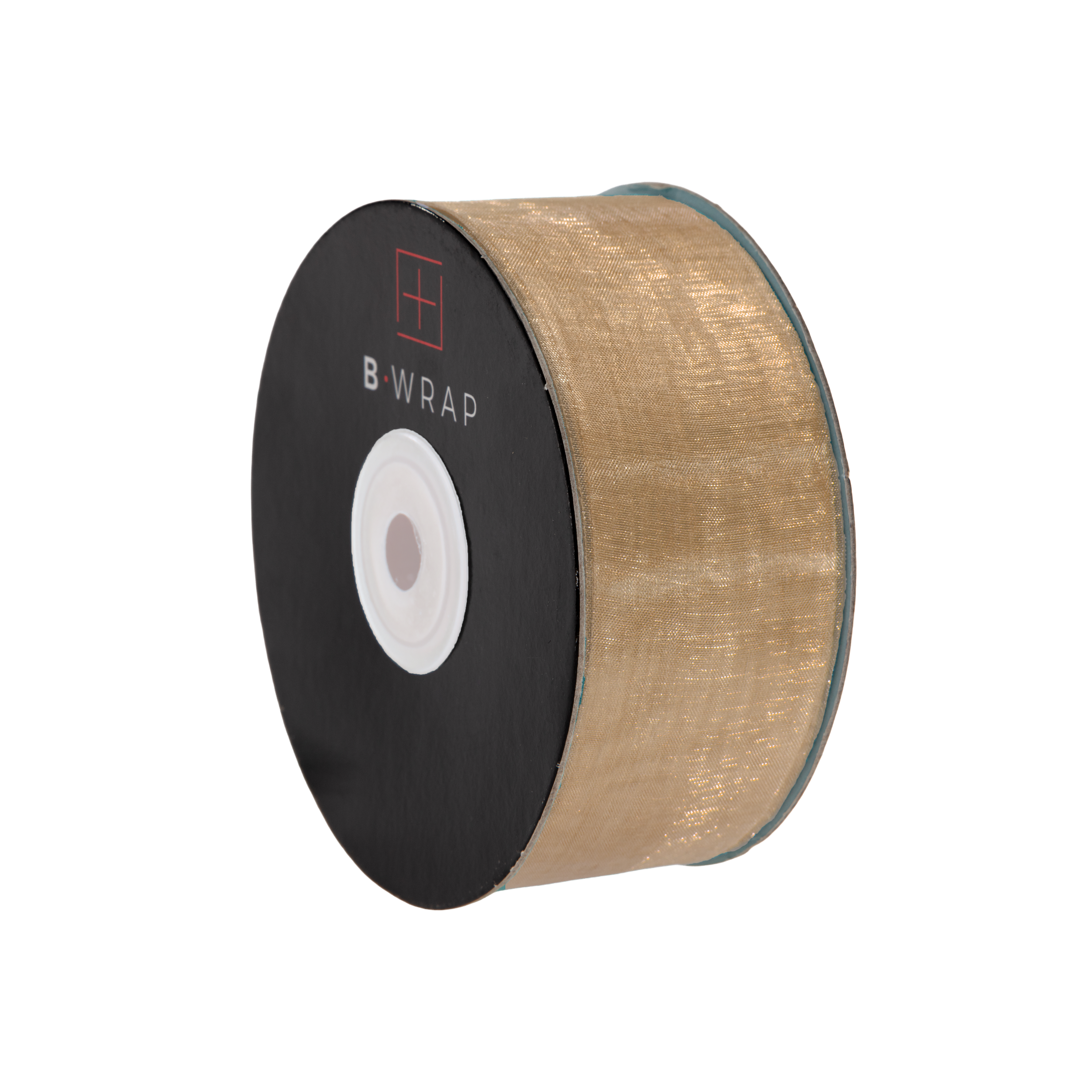 Cut Edge Organza 38mm X 50mtrs Cappucino