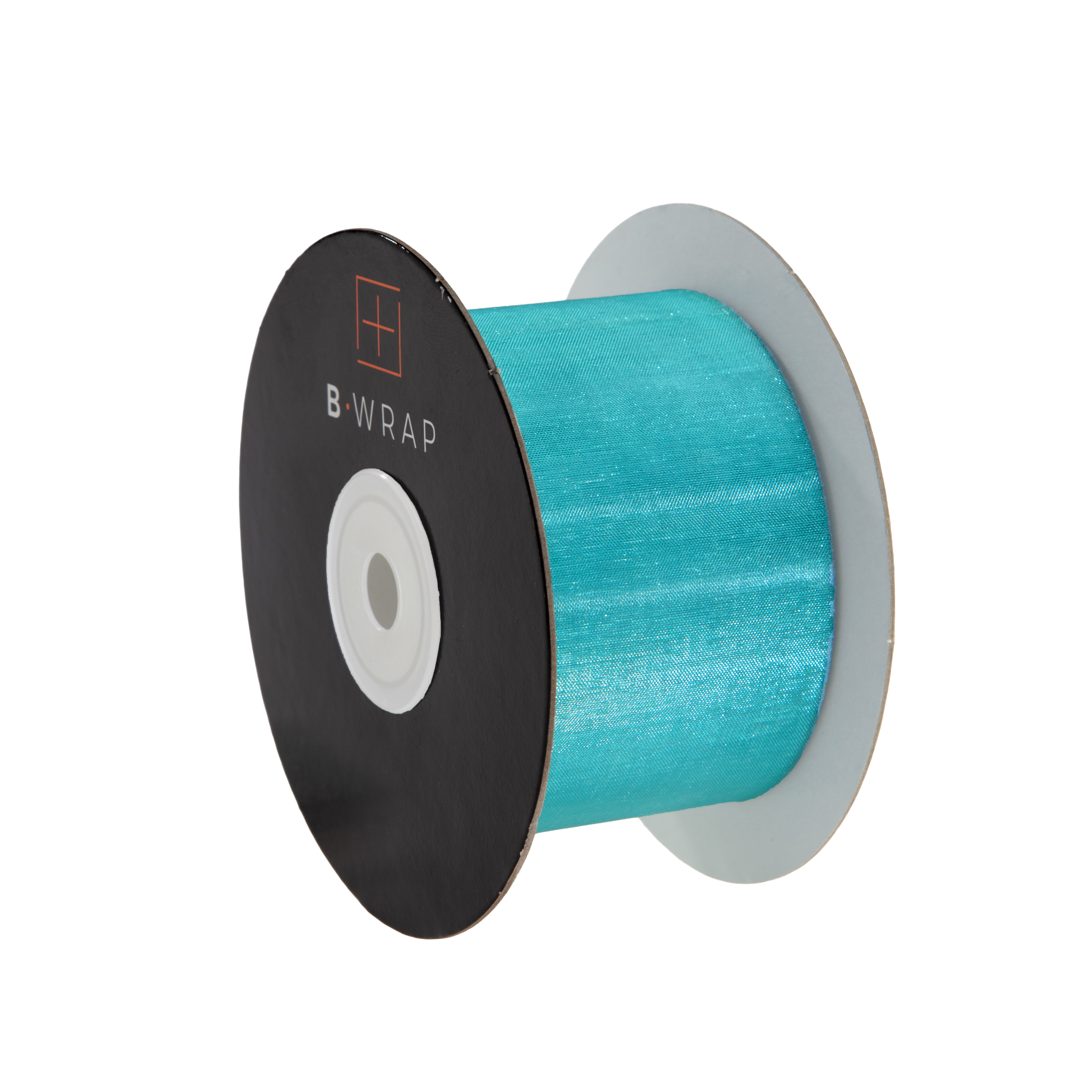 Cut Edge Organza 50mm X 50mtrs Aqua