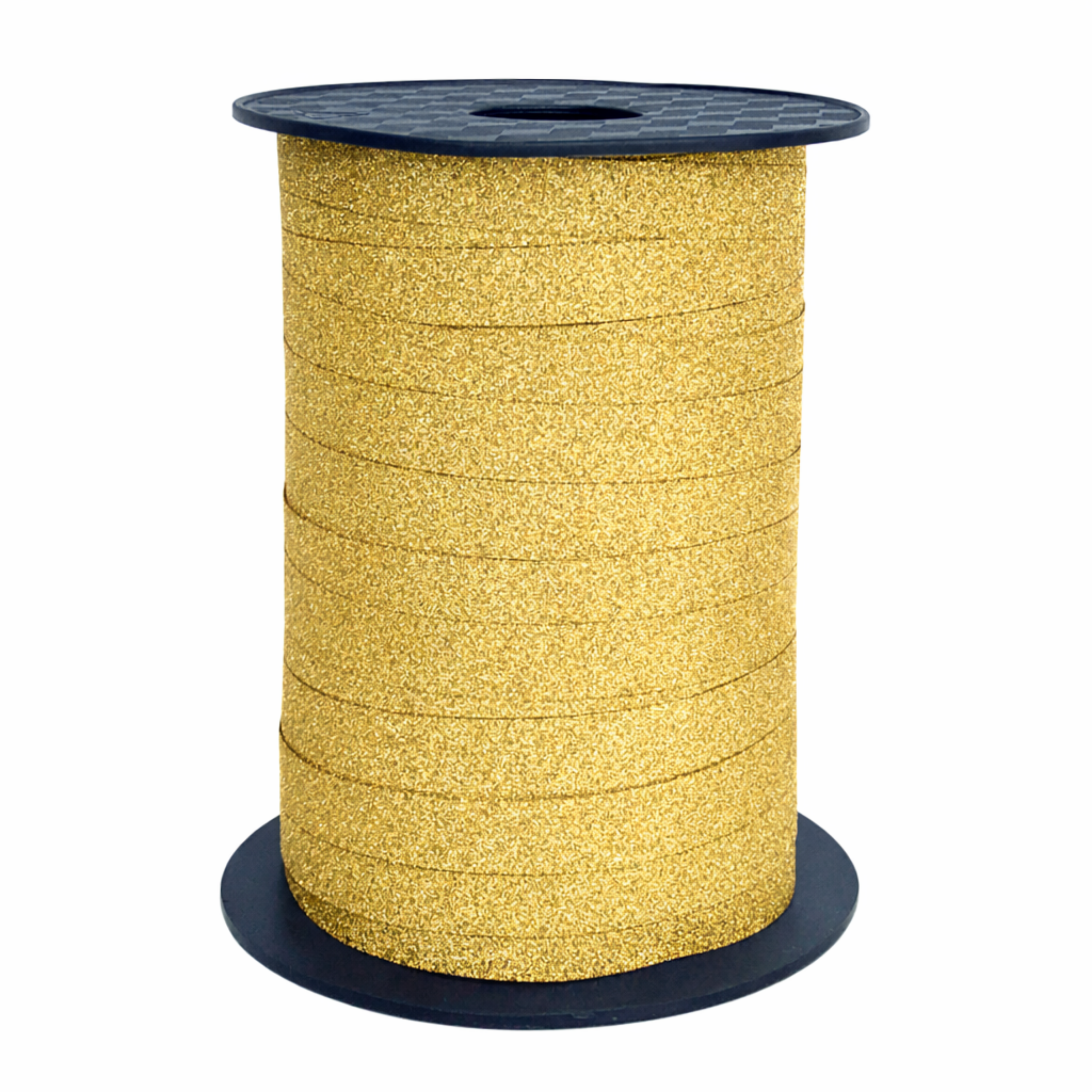 Glitter Curling Ribbon 10mm X 100m Gold