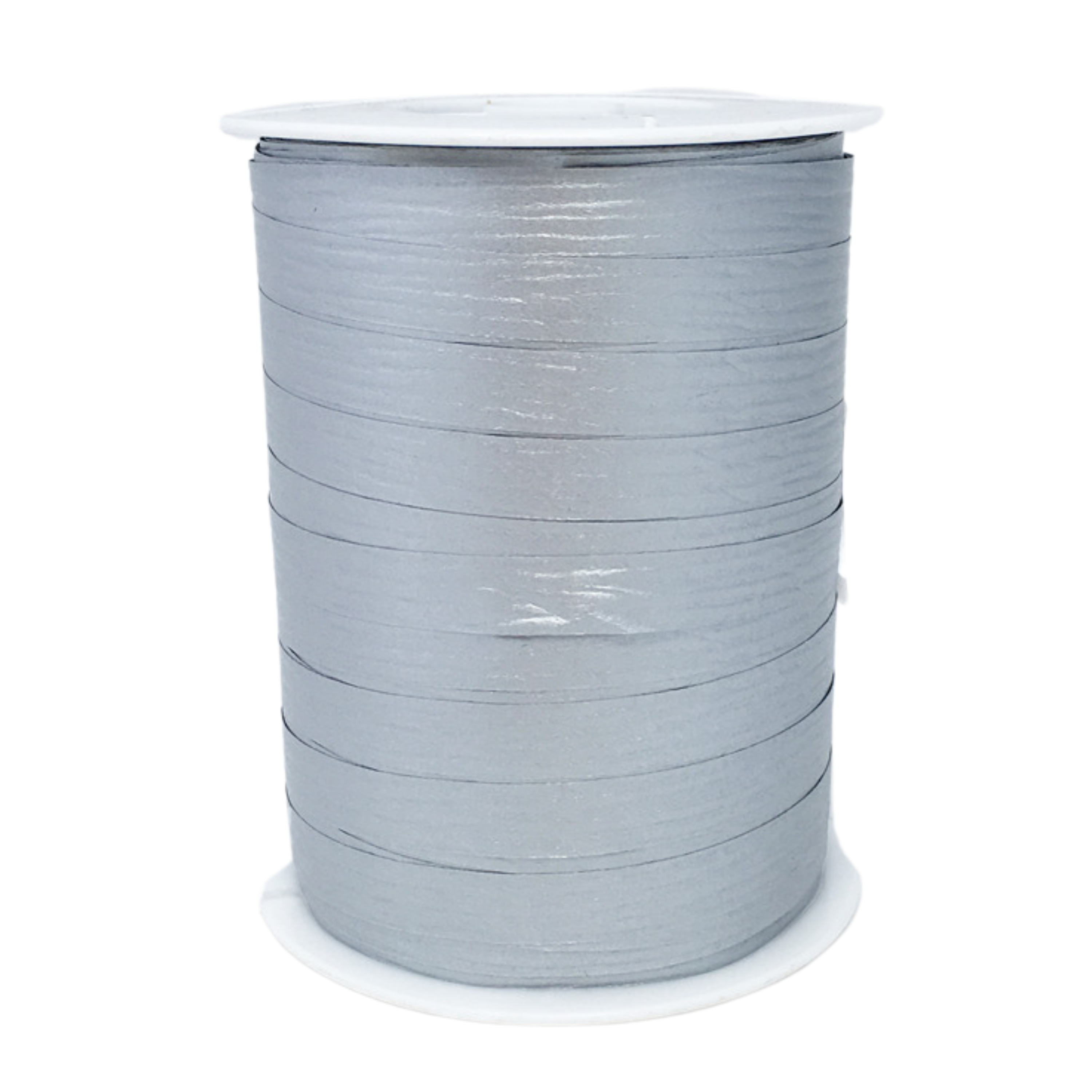 Matte Curling Ribbon 10mm X 250m Silver