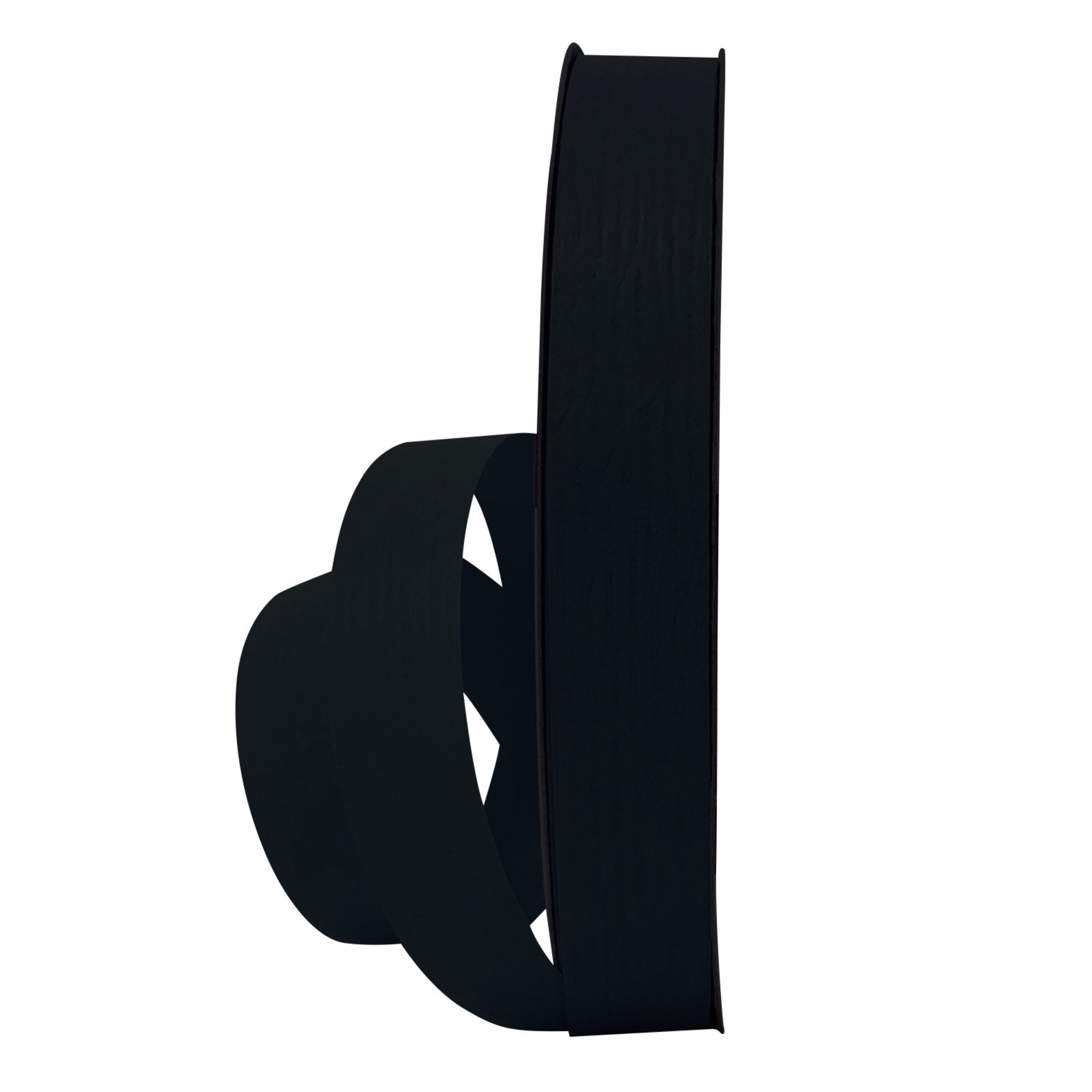 Matte Curling Ribbon 19mm X 100m Black