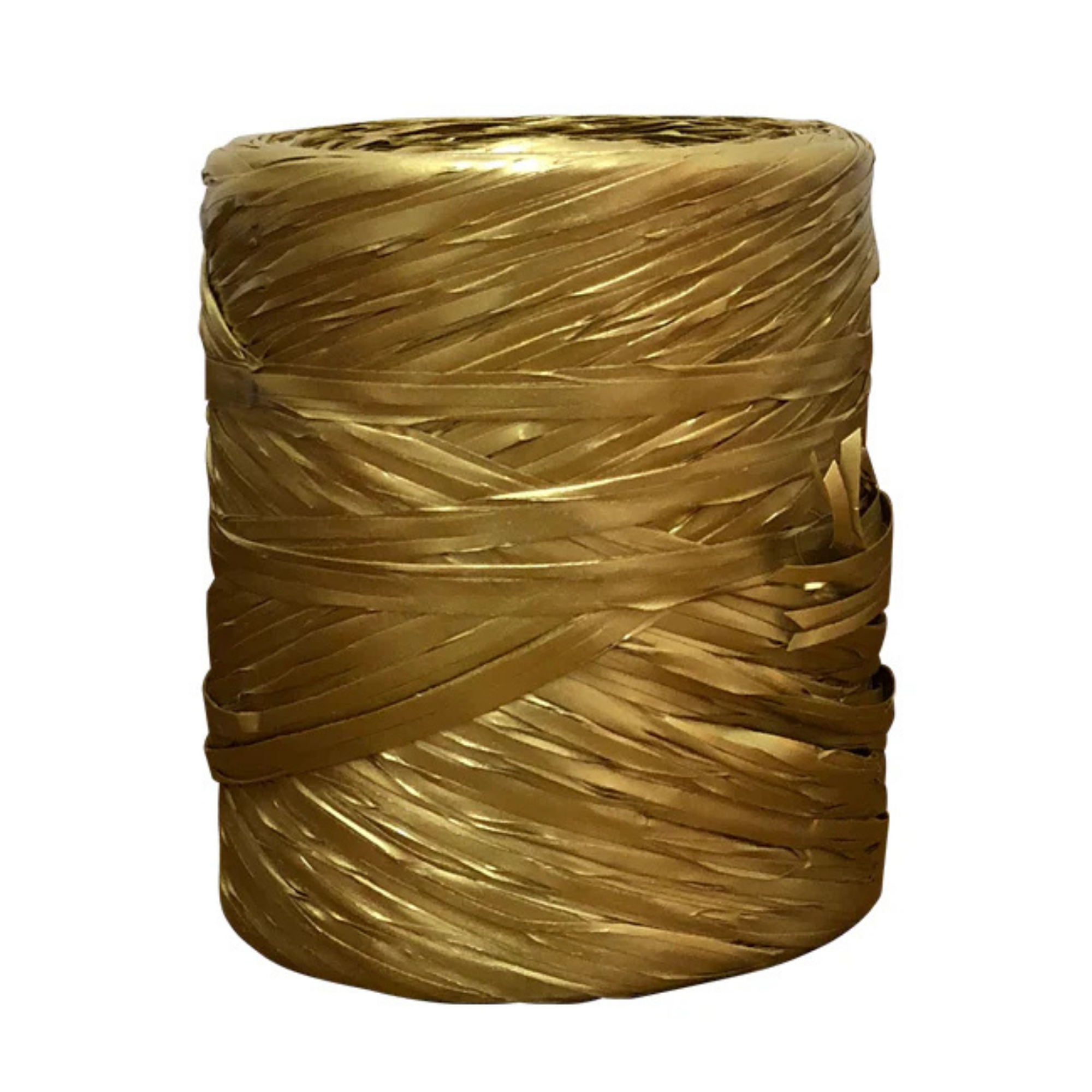 Metallic Raffia 5mm X 200mtrs Gold
