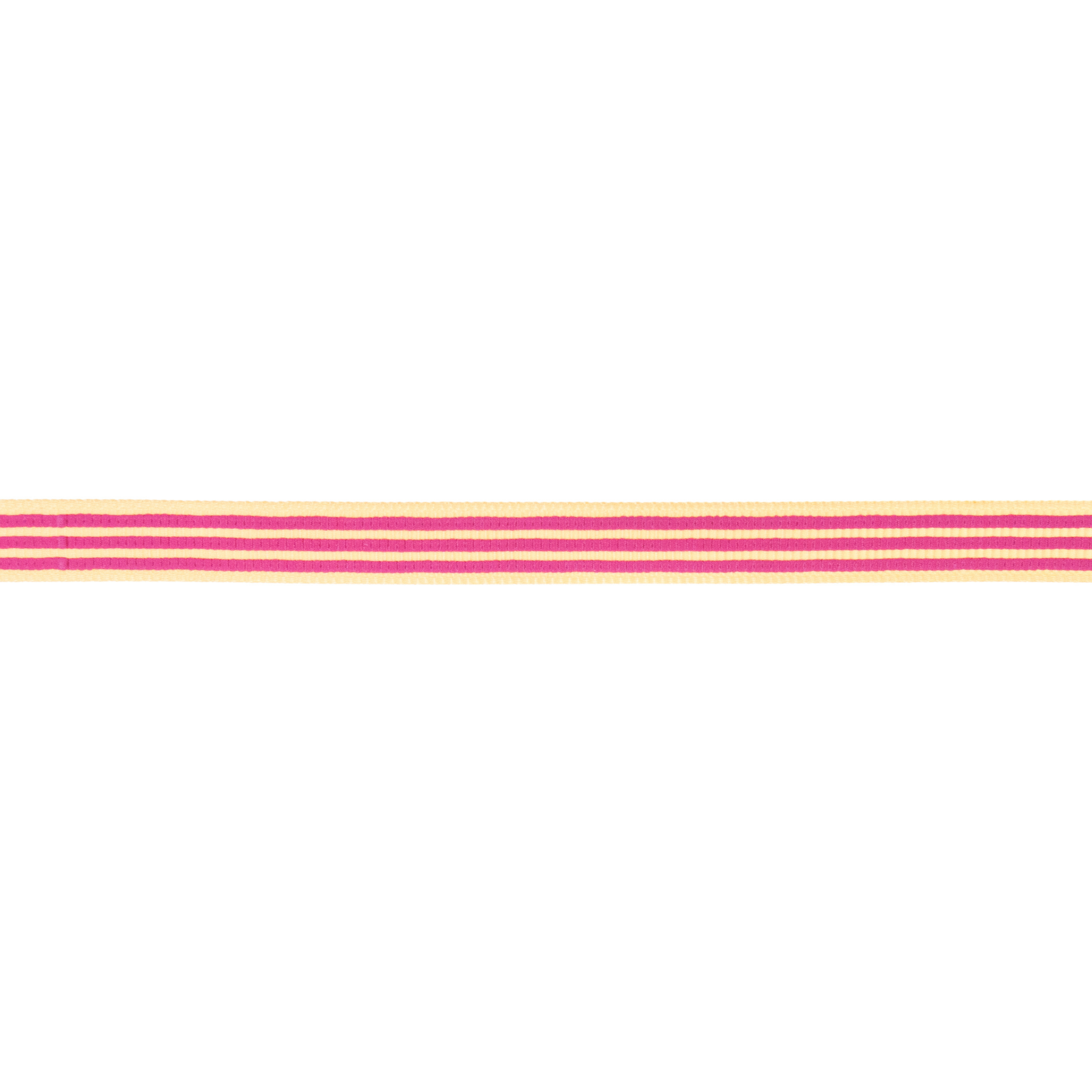 Premium Stripe Grosgrain Ribbon 10mm x 100m Peach