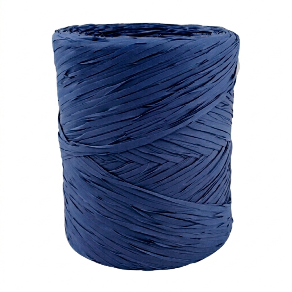 Poly Raffia 5mm X 200mtrs Royal Blue**